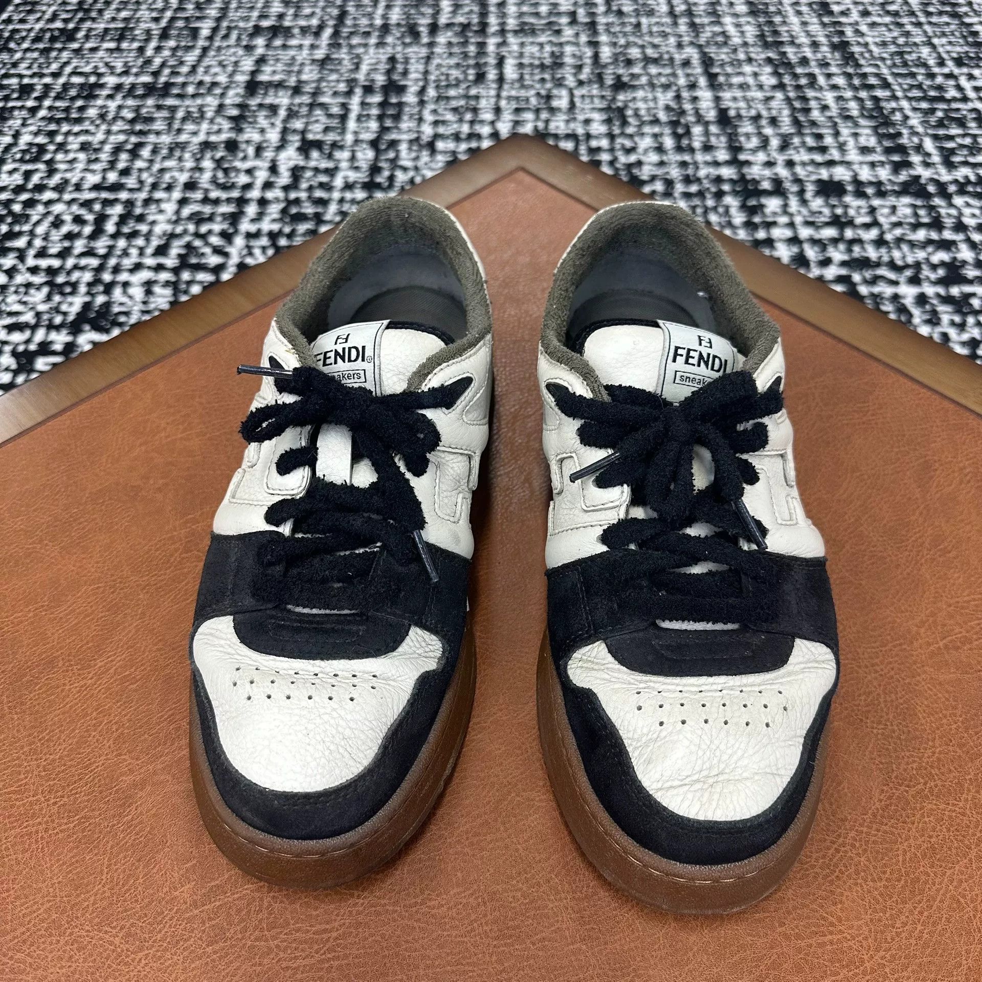 Fendi Fendi Black Lowtop Sneakers 10 Men Size US 10 / EU 43 - 2 Thumbnail