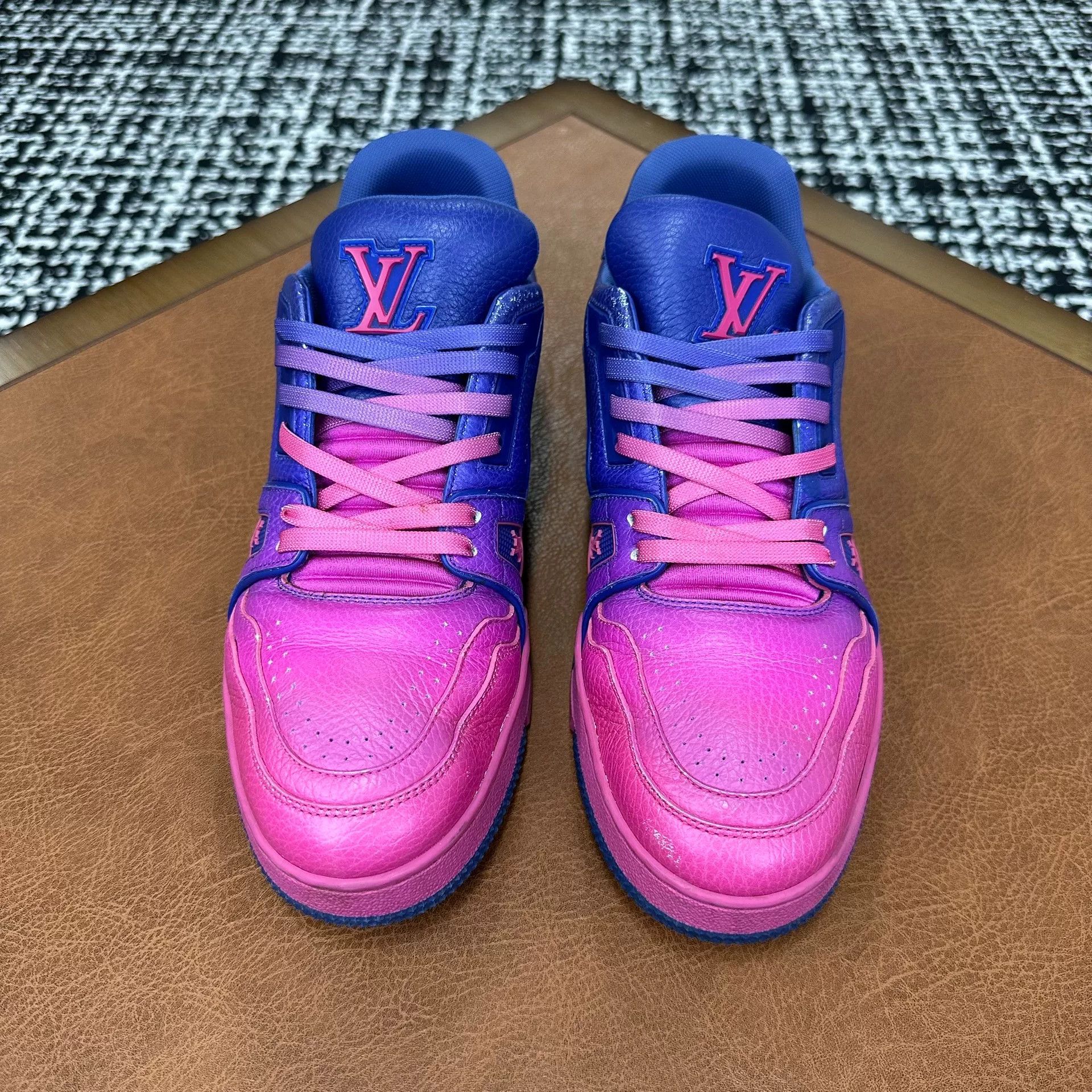 Louis Vuitton Louis Vuitton Training Purple Lowtop Sneakers 7 Men Size US 7 / EU 40 - 2 Thumbnail