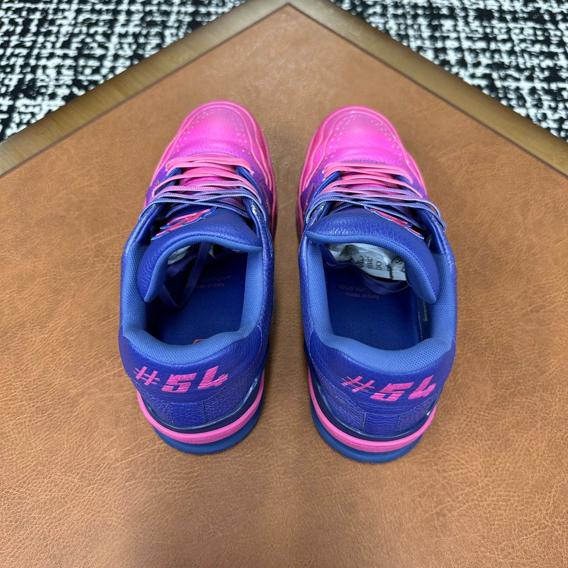 Louis Vuitton Louis Vuitton Training Purple Lowtop Sneakers 7 Men Size US 7 / EU 40 - 4 Thumbnail