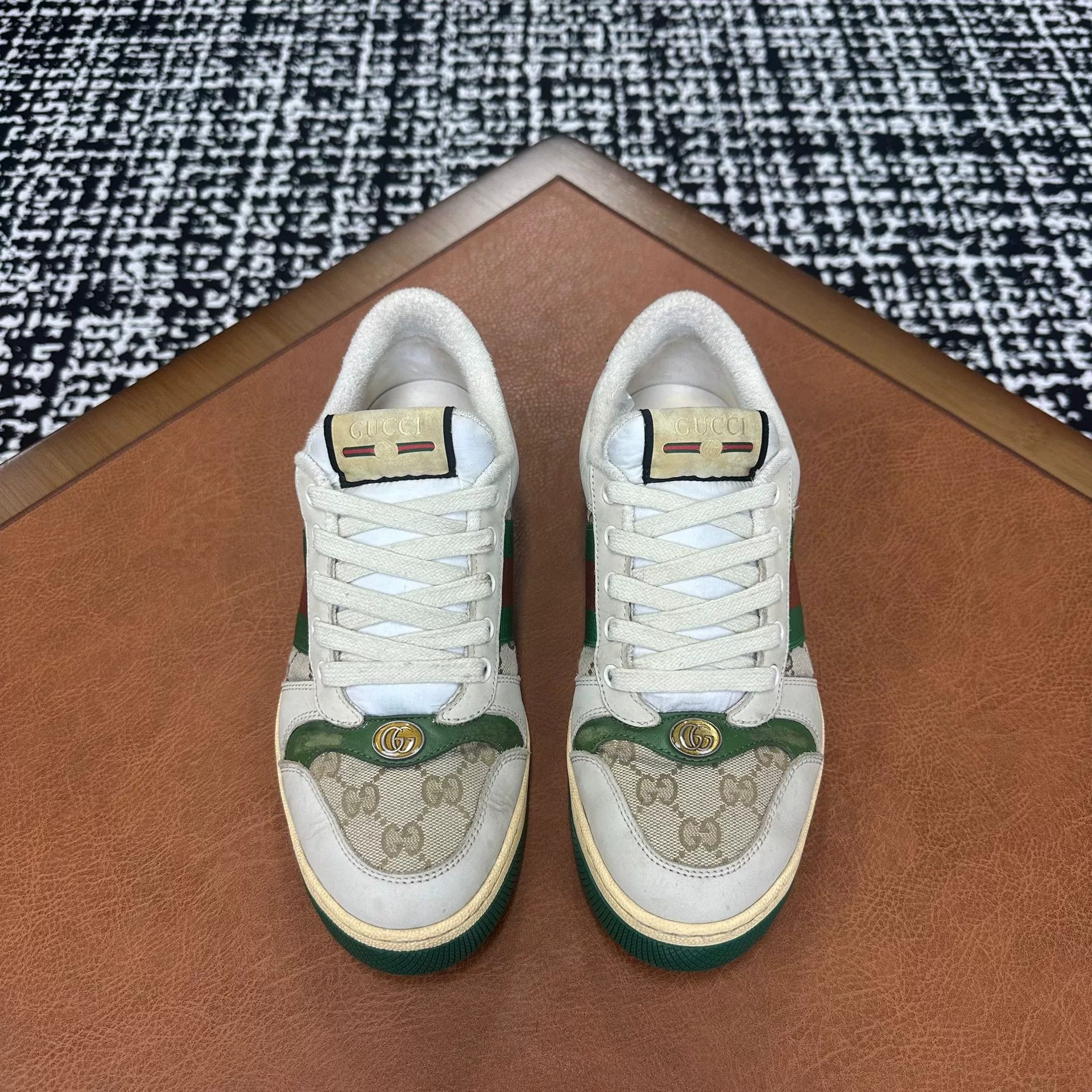 Gucci Gucci Green Lowtop Sneakers 7 Men Size US 7 / EU 40 - 2 Thumbnail
