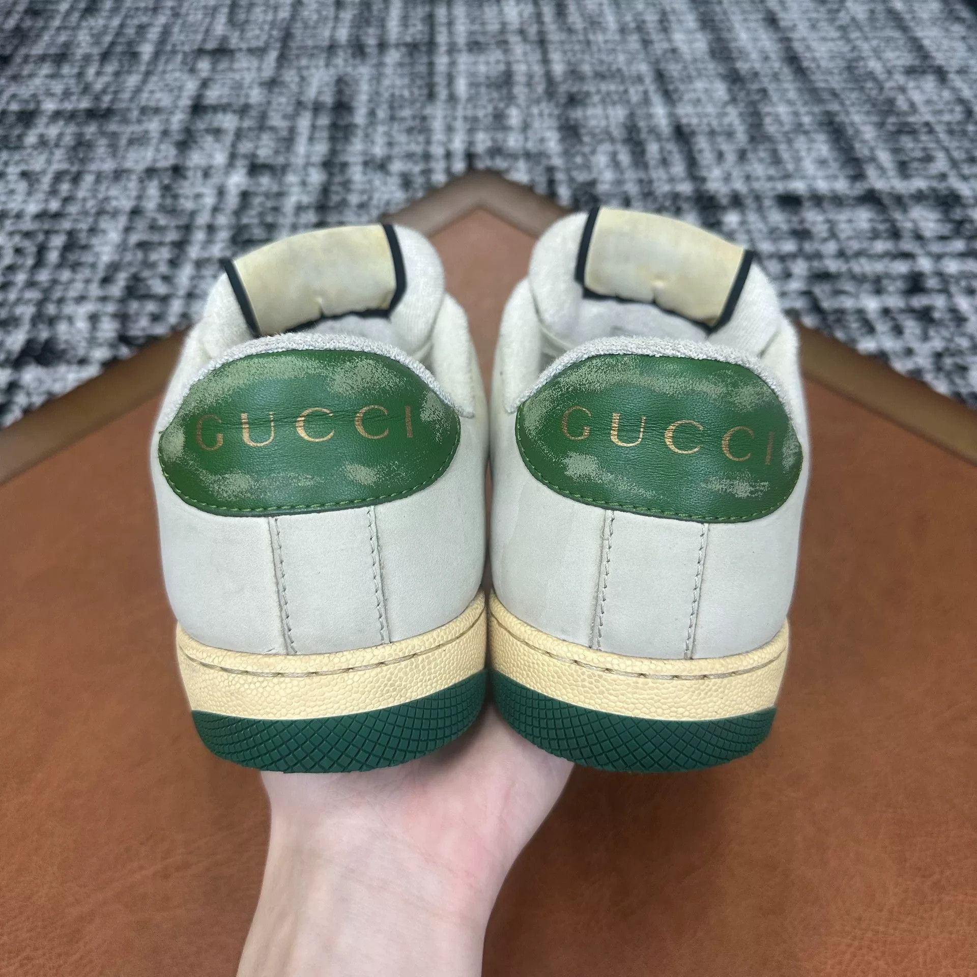Gucci Gucci Green Lowtop Sneakers 7 Men Size US 7 / EU 40 - 3 Thumbnail