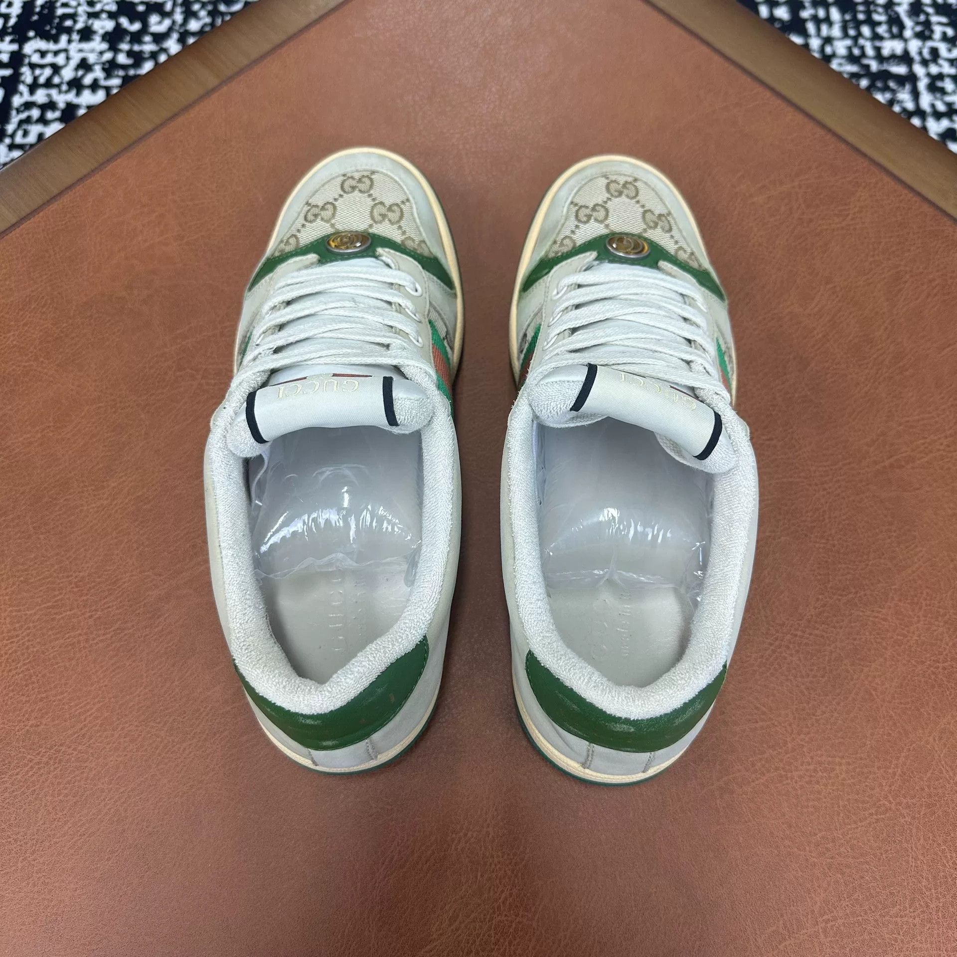 Gucci Gucci Green Lowtop Sneakers 8 Men Size US 8 / EU 41 - 3 Thumbnail