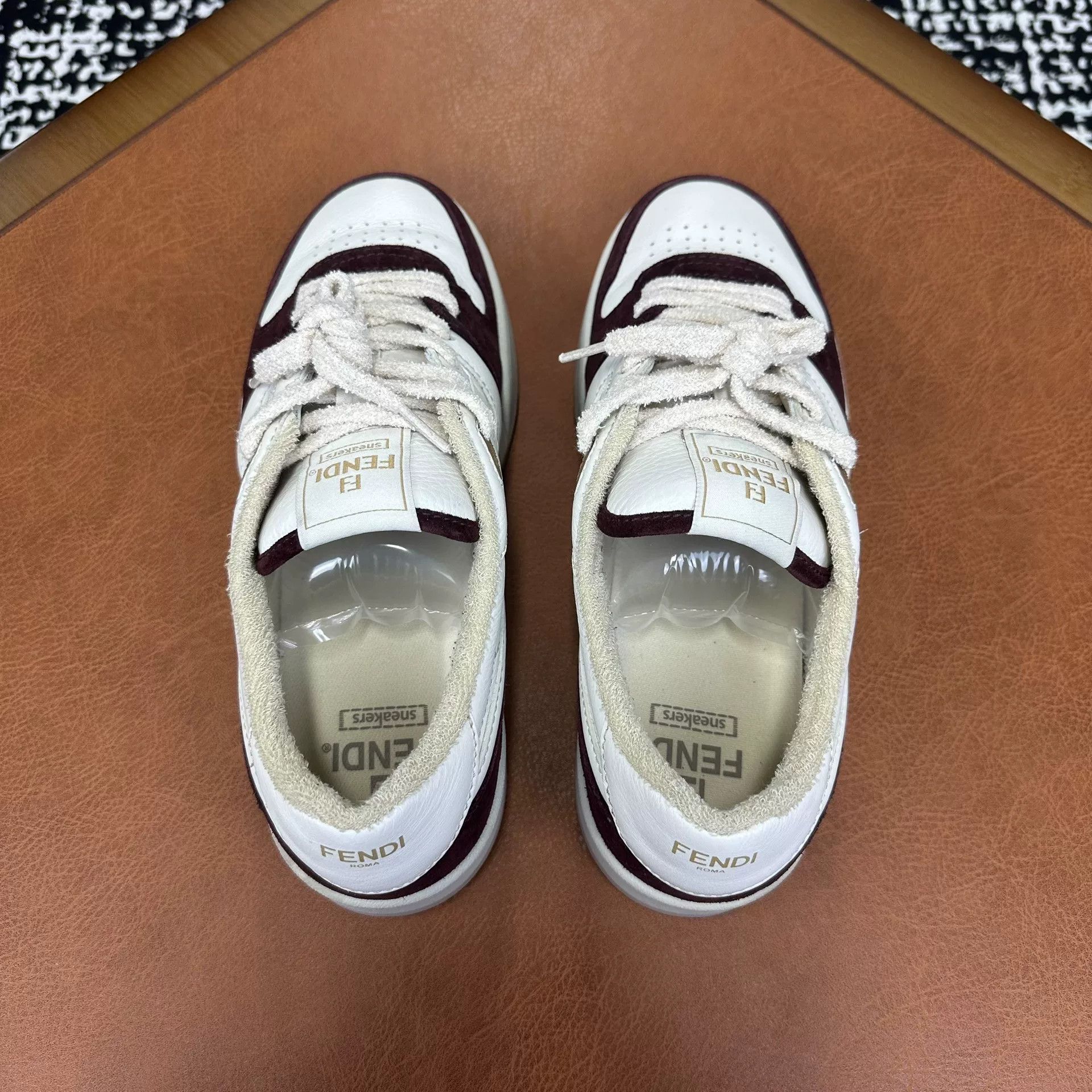 Fendi Fendi Red Lowtop Sneakers 8 Men Size US 8 / EU 41 - 5 Thumbnail