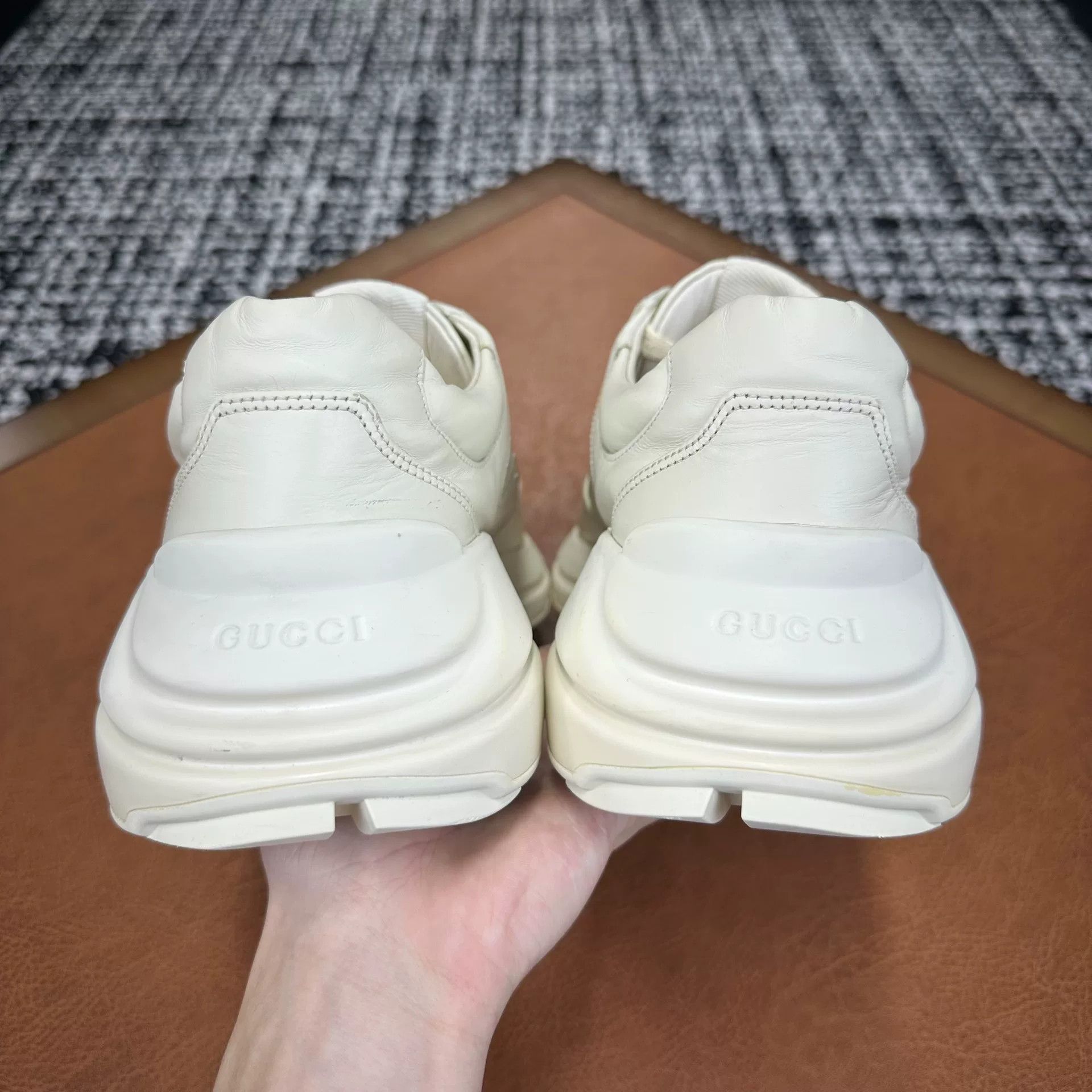 Gucci Gucci Printed Lowtop Sneakers 8 Men Size US 8 / EU 41 - 3 Thumbnail