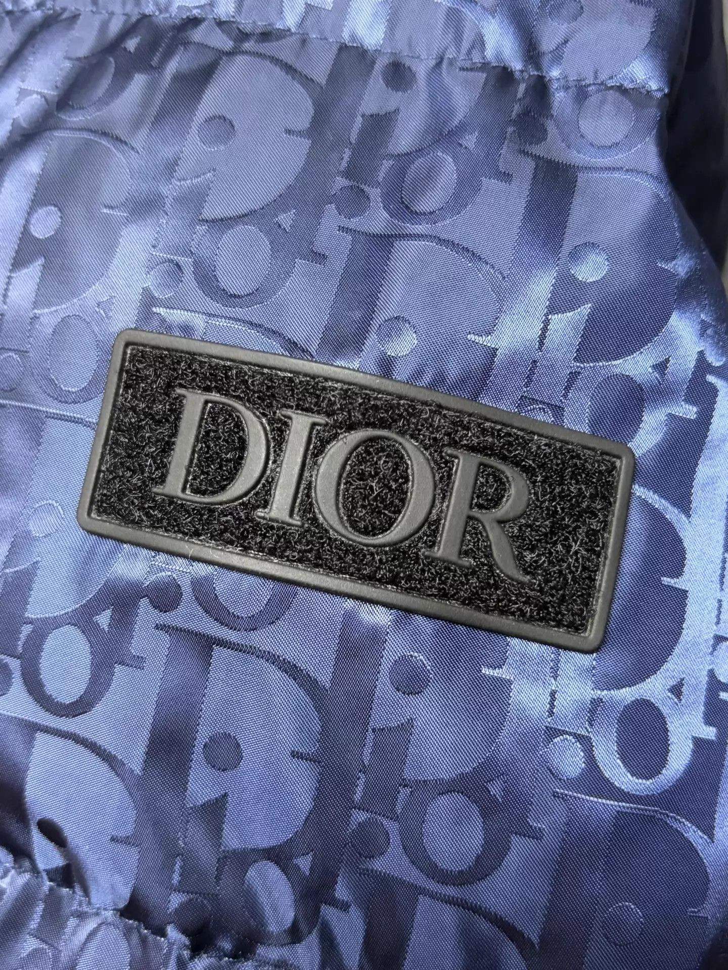 Dior Blue Quilted Puffer Jacket with Zip Closure Size US S / EU 44-46 / 1 - 7 Thumbnail