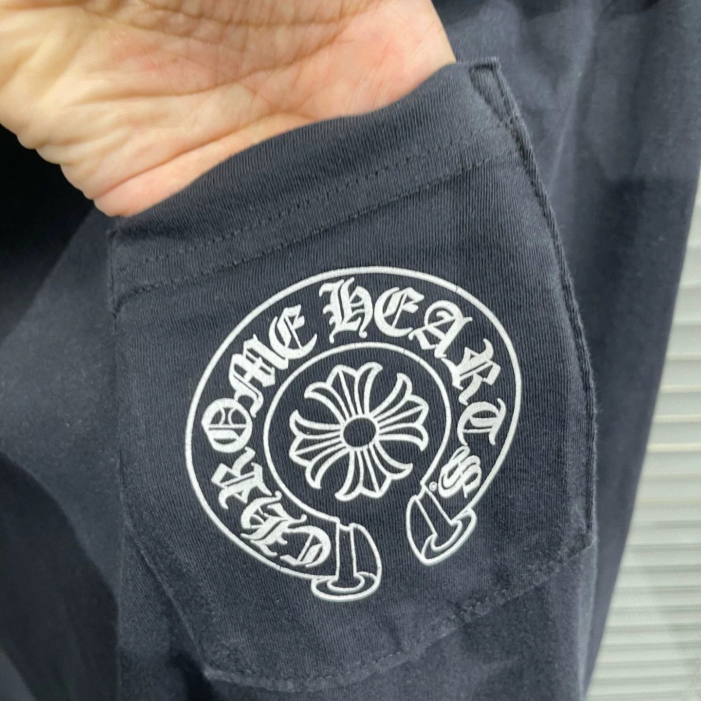 Chrome Hearts Black Long Sleeve Shirt with Pocket Size US M / EU 48-50 / 2 - 4 Thumbnail