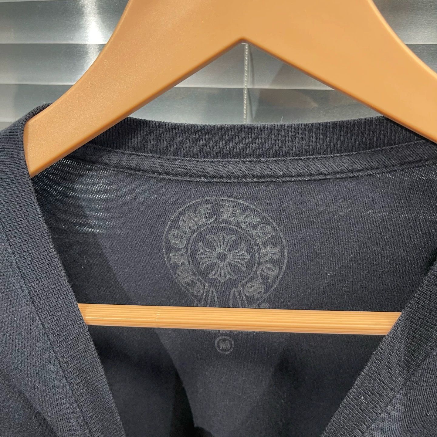 Chrome Hearts Black Long Sleeve Shirt with Pocket Size US M / EU 48-50 / 2 - 3 Thumbnail