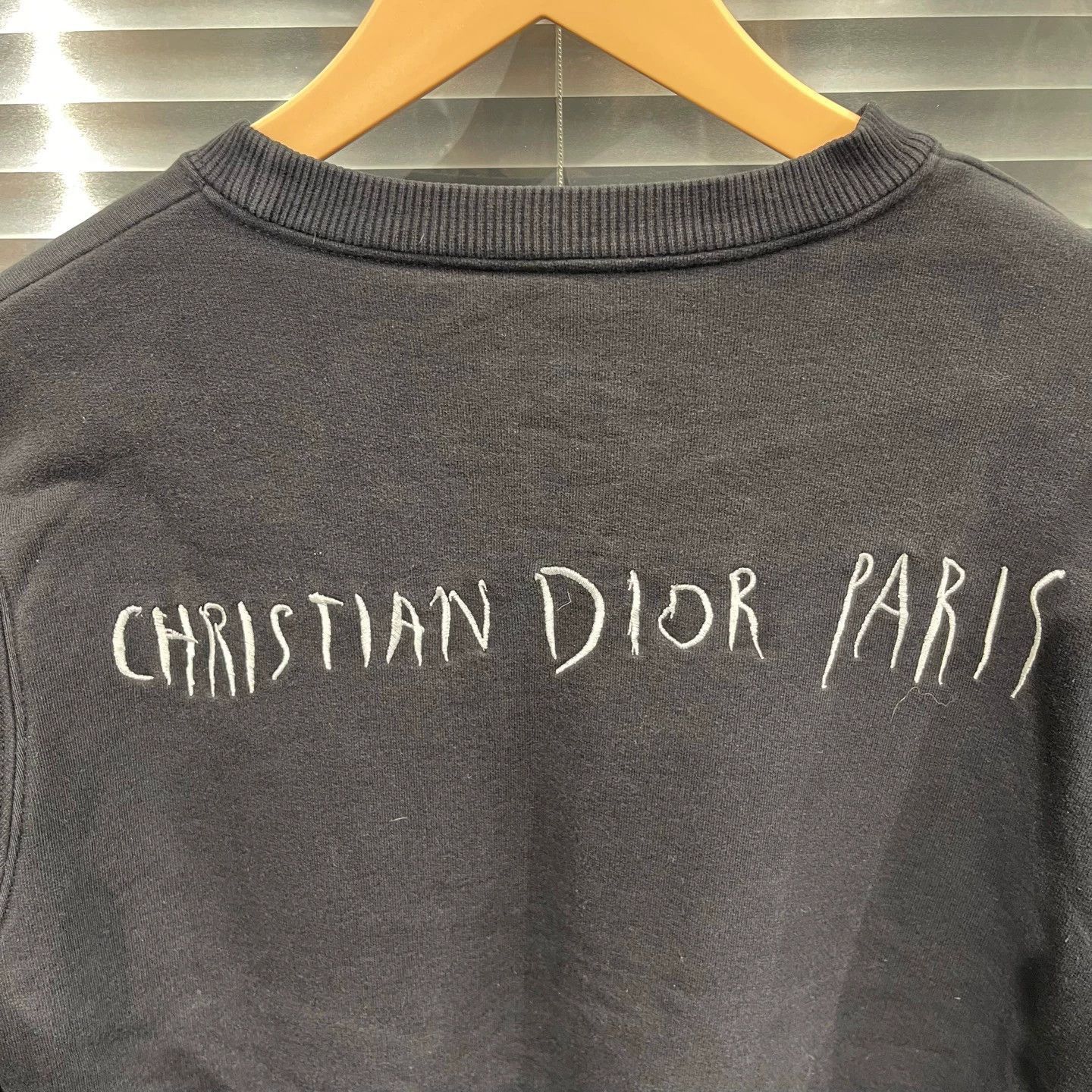 Dior Black Long-Sleeve Crewneck Sweatshirt Size US S / EU 44-46 / 1 - 5 Thumbnail