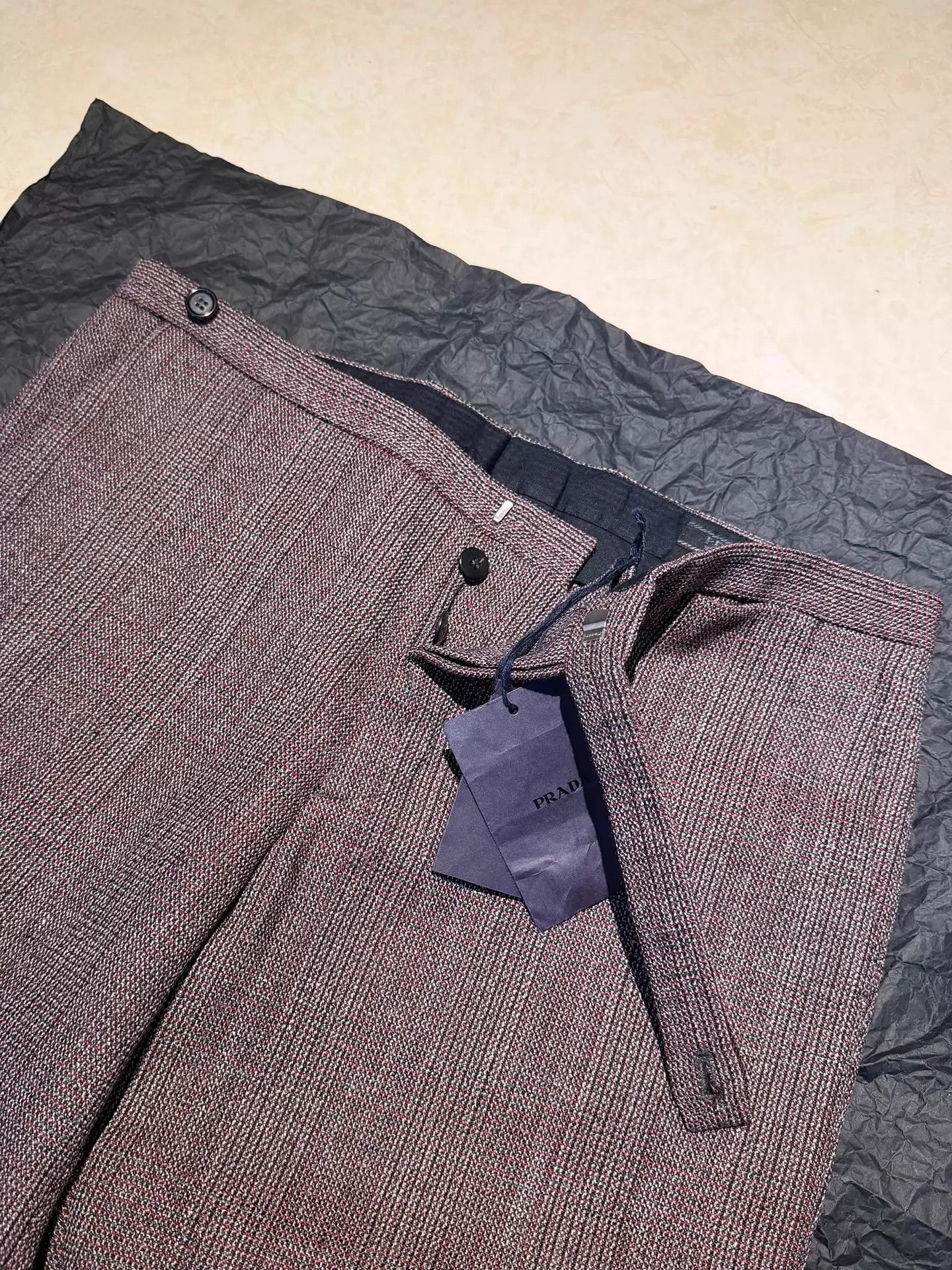 Prada Gray Casual Pants Size 32 Size US 32 / EU 48 - 2 Thumbnail