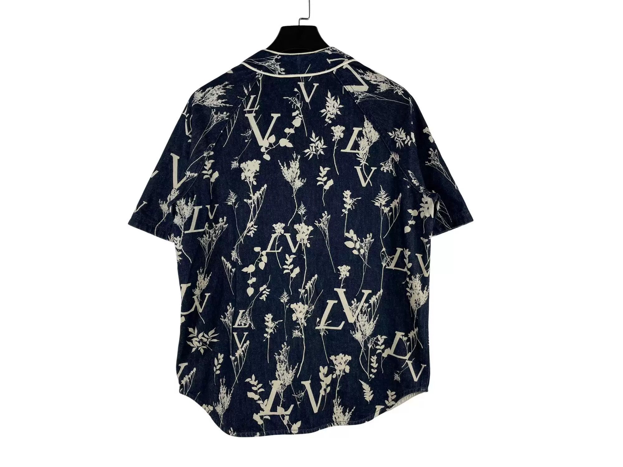 Louis Vuitton Louis Vuitton Wheat Ear Denim Shirt Size US XS / EU 42 / 0 - 2 Thumbnail