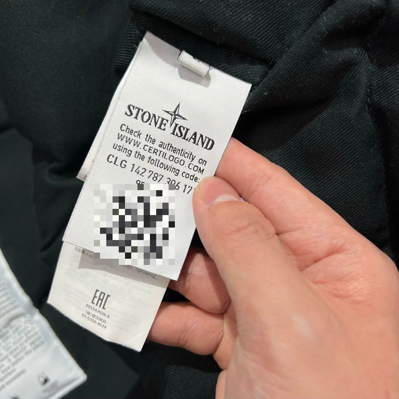 Stone Island Stone Island Black Down Jacket Size US L / EU 52-54 / 3 - 8 Thumbnail
