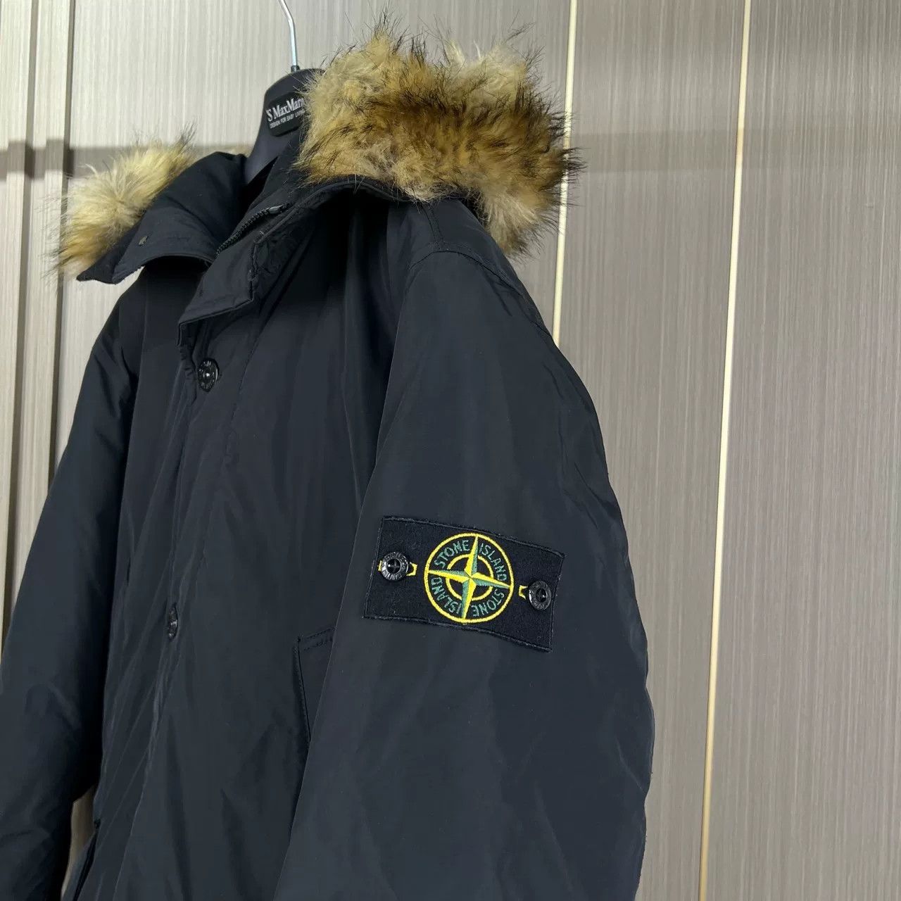 Stone Island Stone Island Black Down Jacket Size US L / EU 52-54 / 3 - 2 Thumbnail