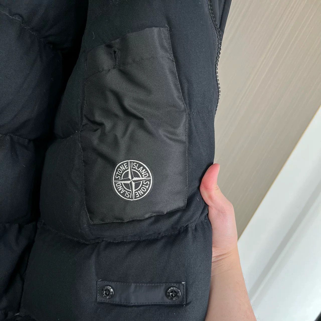 Stone Island Stone Island Black Down Jacket Size US L / EU 52-54 / 3 - 5 Thumbnail