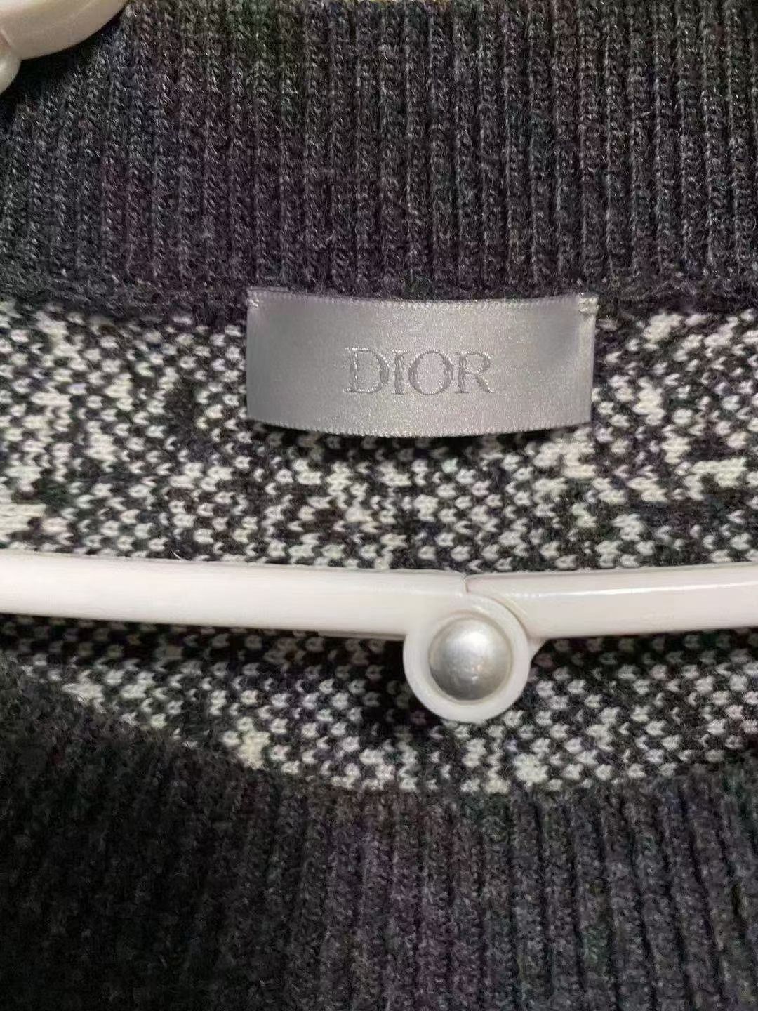 Dior Dior Black Snowflake Pattern Sweater Size US XL / EU 56 / 4 - 3 Thumbnail