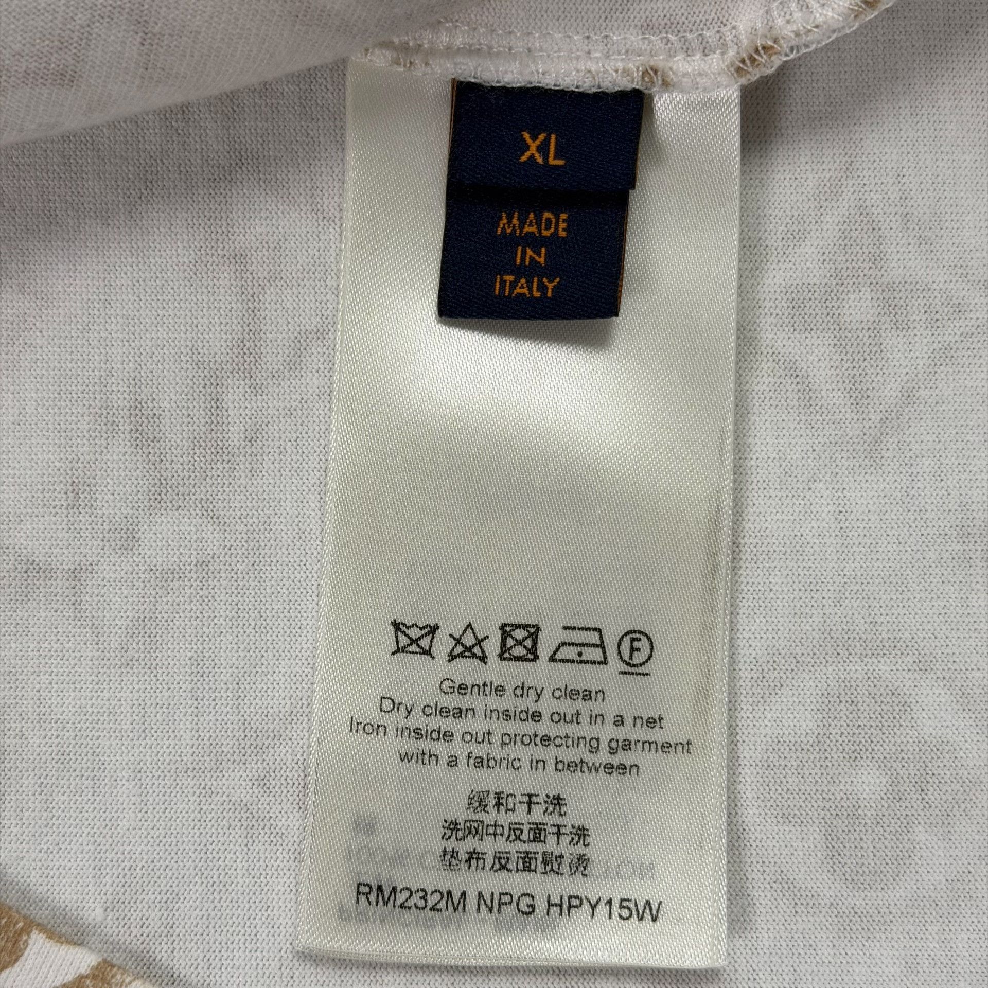 Louis Vuitton LV Beige All-Over Print Short-Sleeve Size US XL / EU 56 / 4 - 7 Thumbnail