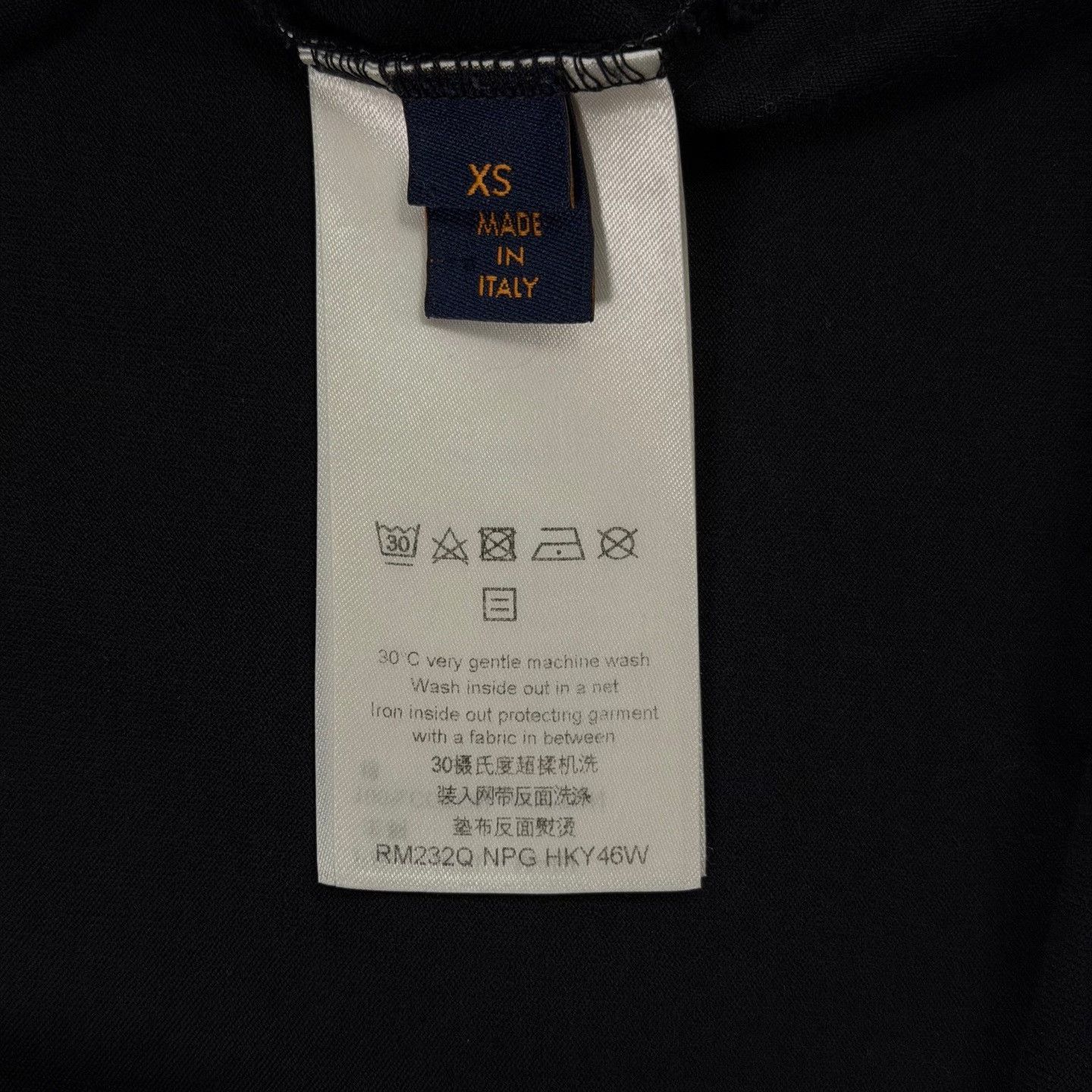 Louis Vuitton LV Black White Gradient Monogram Short-Sleeve Size XS / US 0-2 / IT 36-38 - 4 Thumbnail