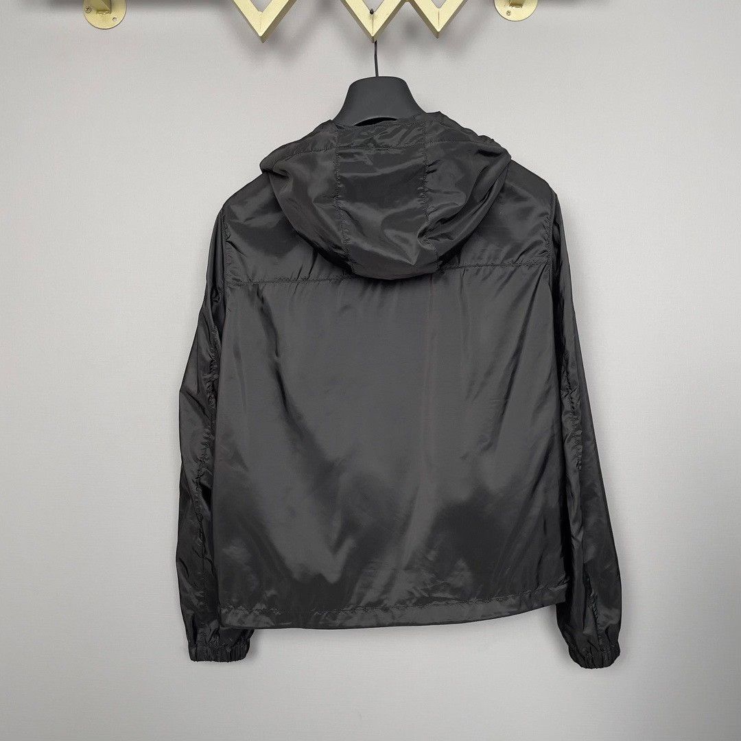 Prada Prada Men's Black Hooded Jacket Size US L / EU 52-54 / 3 - 2 Thumbnail