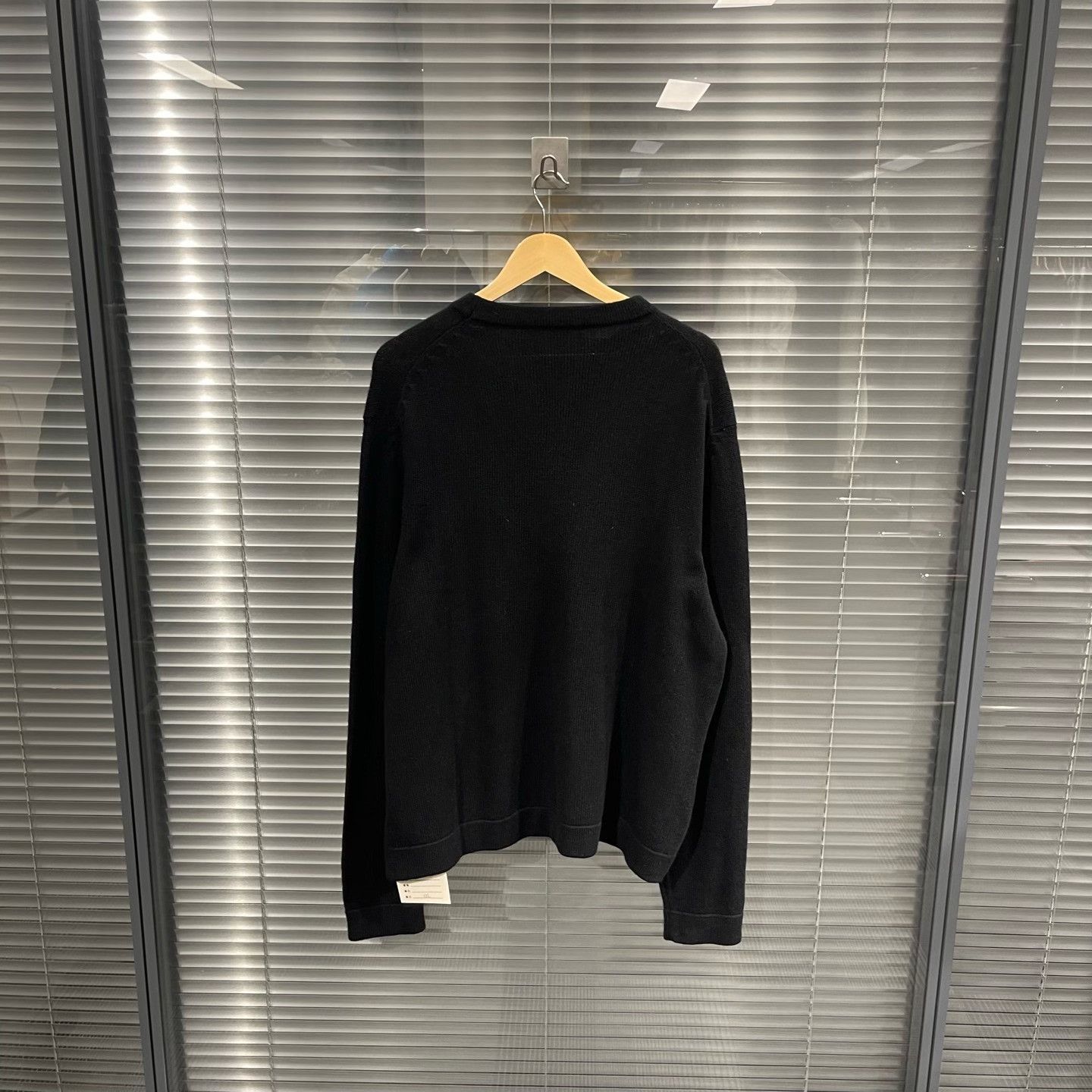 Dior Dior Black Knit Sweater with Nameplate Size US XXL / EU 58 / 5 - 2 Thumbnail