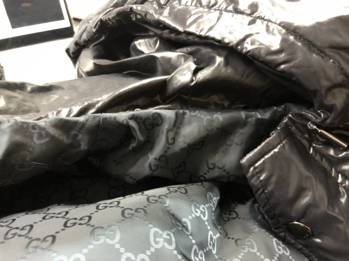 Gucci Gucci Black Puffer Jacket with Hood Size XS / US 0-2 / IT 36-38 - 9 Thumbnail
