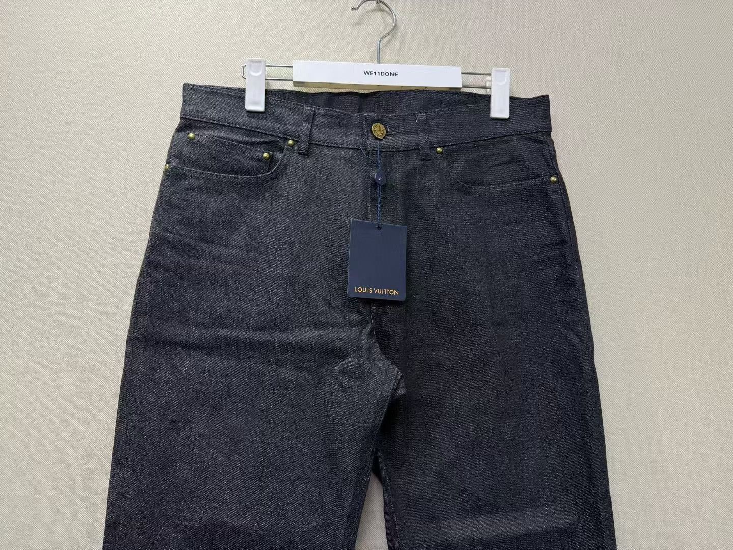 Louis Vuitton Louis Vuitton Dark Gray Subtle Logo Jeans Size US 32 / EU 48 - 2 Thumbnail