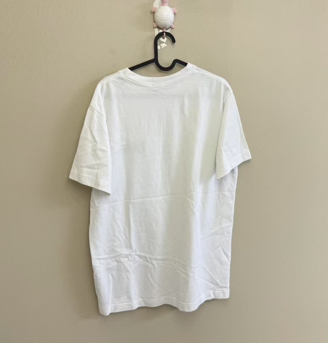 Dior DIOR White Embroidered Logo Short-Sleeve T-Shirt Size S / US 4 / IT 40 - 4 Thumbnail