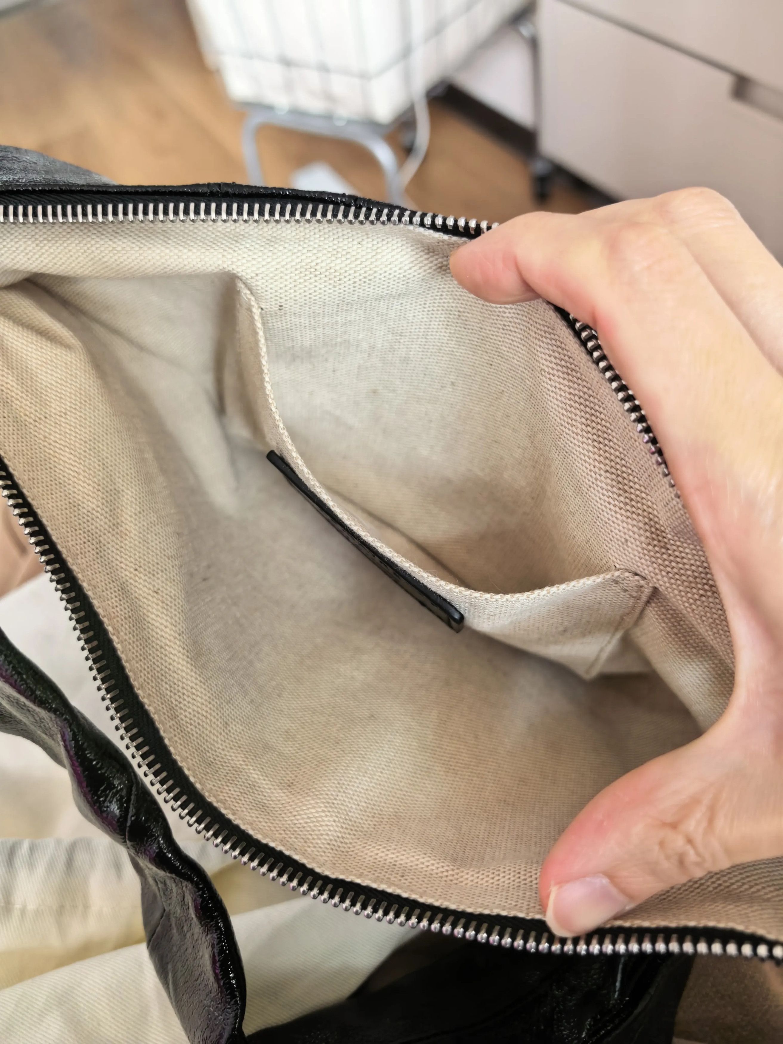 Lemaire Lemaire Small Black Croissant Bag Size ONE SIZE - 2 Thumbnail