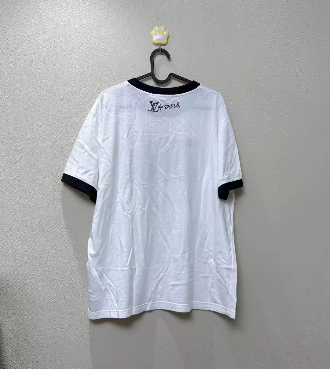 Louis Vuitton Louis Vuitton x Pharrell 1854 Rhinestone T-Shirt XL Size US XL / EU 56 / 4 - 4 Thumbnail