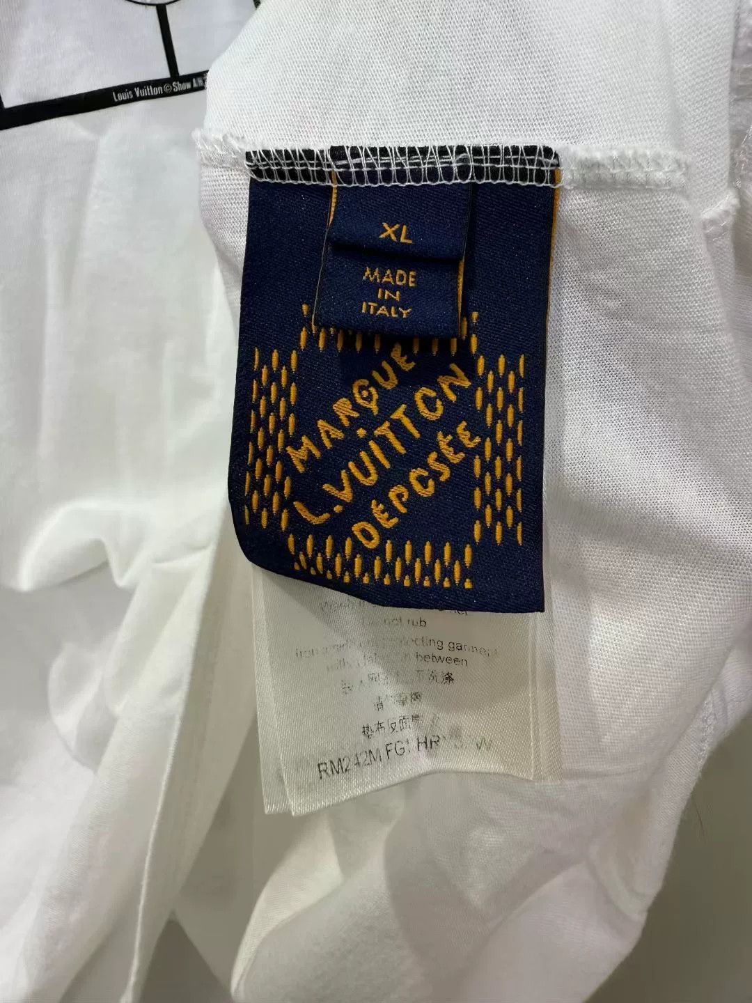 Louis Vuitton Louis Vuitton x Pharrell 1854 Rhinestone T-Shirt XL Size US XL / EU 56 / 4 - 3 Thumbnail