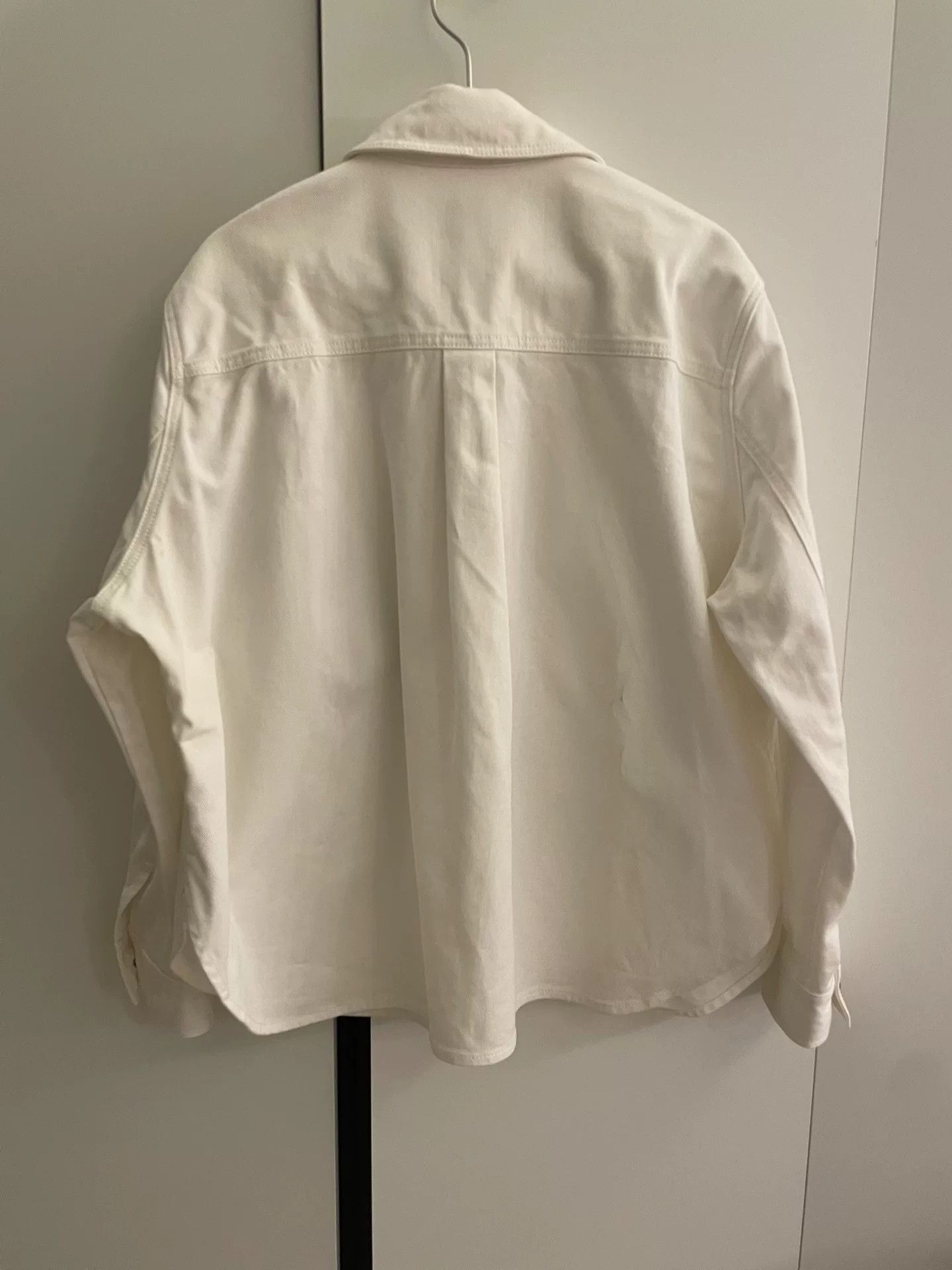 Loewe Loewe Classic Collar Cotton Loose Coat Size S / US 4 / IT 40 - 4 Thumbnail