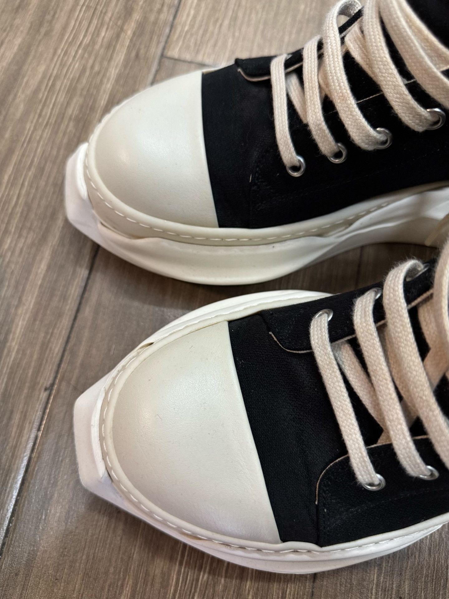 Rick Owens Drkshdw Rick Owens Drkshdw Black Lace-Up Shoes Size US 8 / EU 41 - 6 Thumbnail