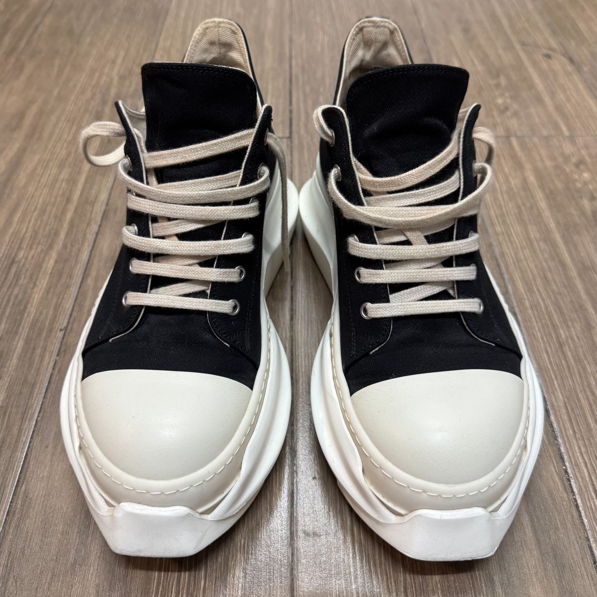 Rick Owens Drkshdw Rick Owens Drkshdw Black Lace-Up Shoes Size US 8 / EU 41 - 3 Thumbnail