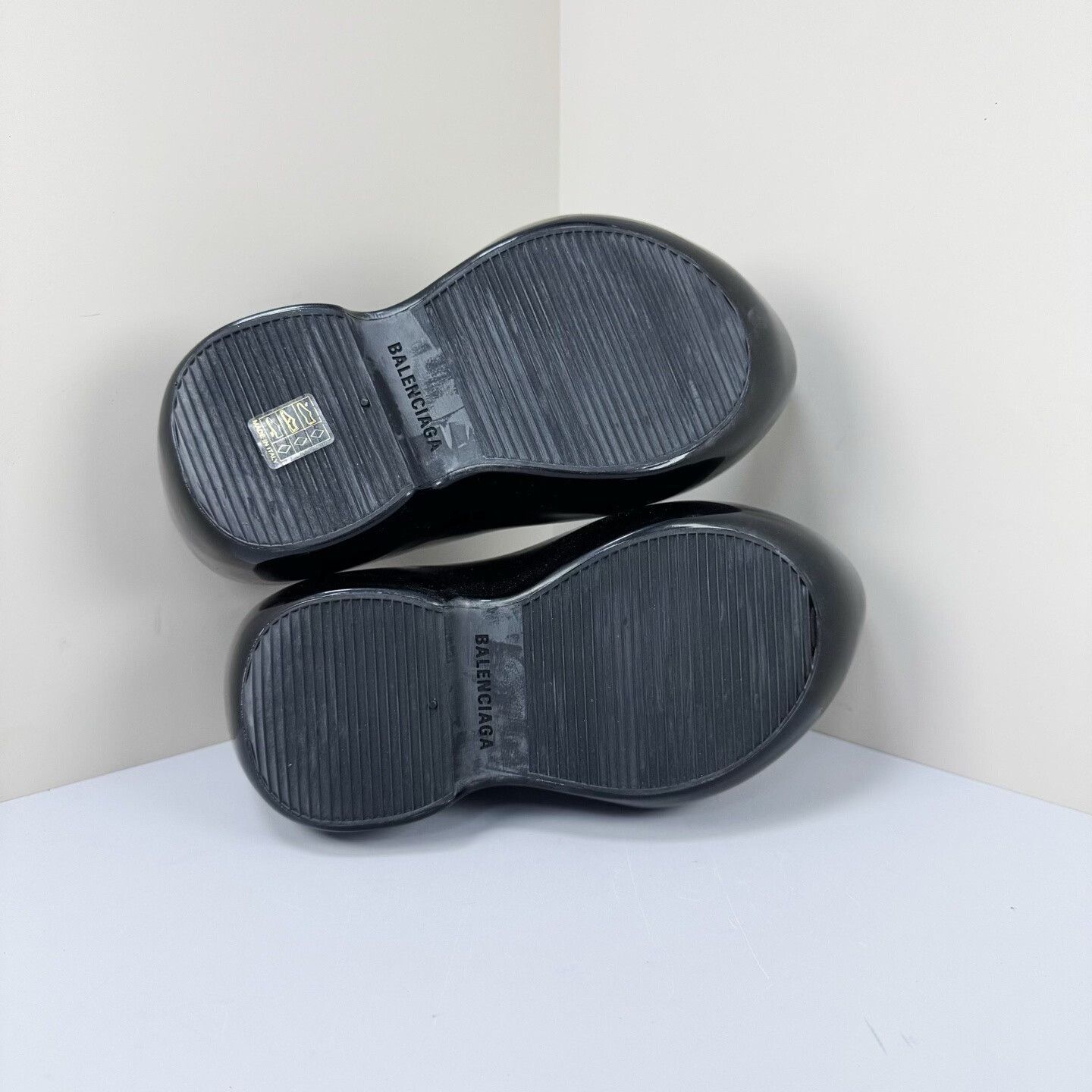 Balenciaga Balenciaga Black Clog Sandals New Size US 6 / IT 36 - 5 Thumbnail