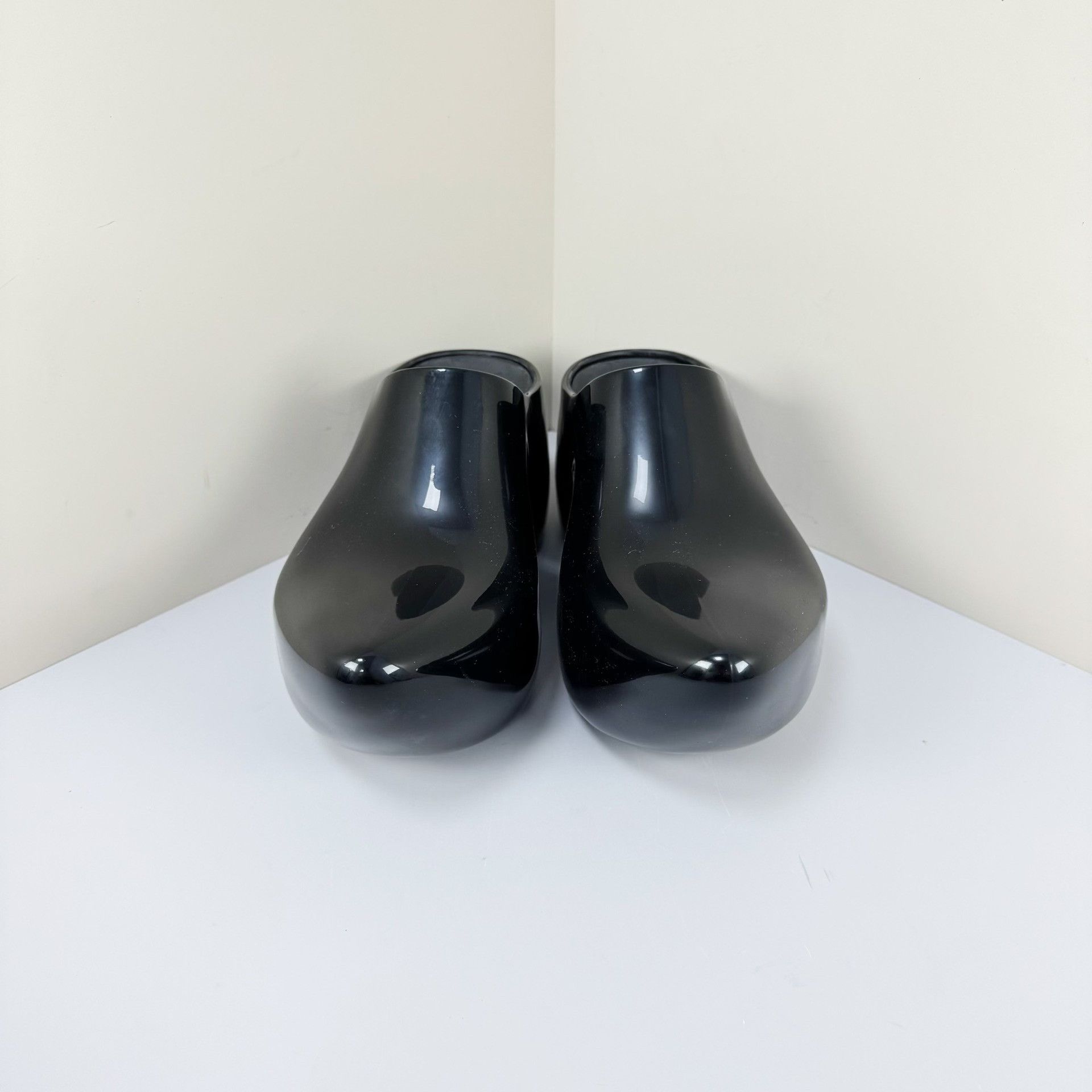 Balenciaga Balenciaga Black Clog Sandals New Size US 6 / IT 36 - 2 Thumbnail