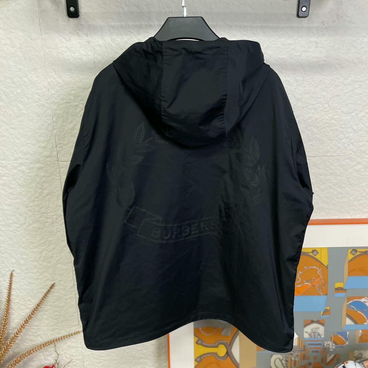 Burberry Burberry Black Equestrian Knight Hooded Jacket Size US L / EU 52-54 / 3 - 2 Thumbnail