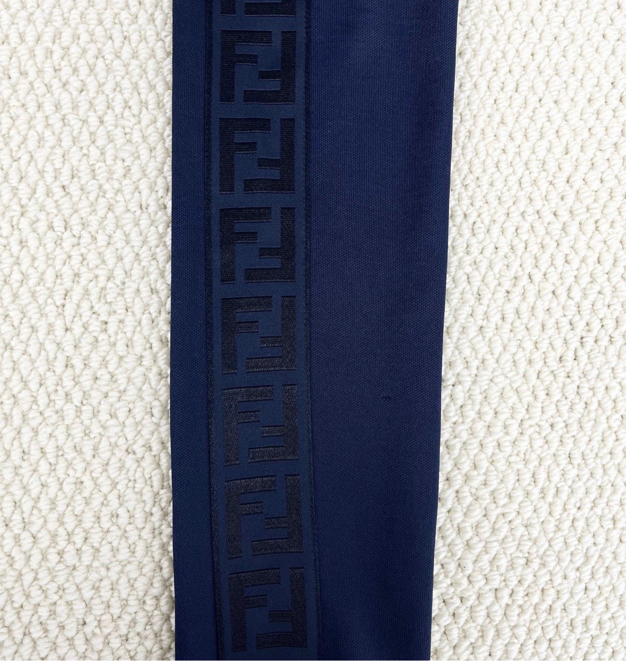 Fendi Fendi Navy Blue Embossed Double F Jacket Size S / US 4 / IT 40 - 5 Thumbnail