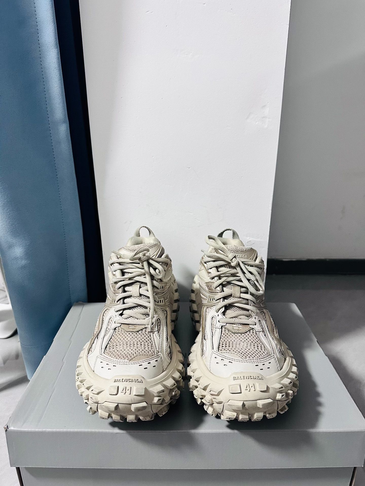 Balenciaga Balenciaga Bouncer Defender Light Brown Shoes Size US 8 / EU 41 - 2 Thumbnail