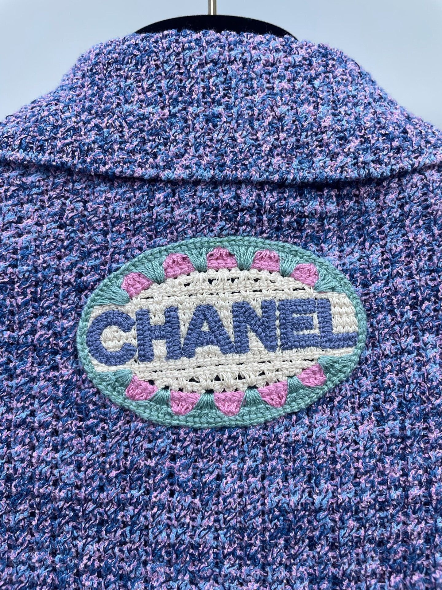 Chanel Chanel 25P Embroidered Knit Cardigan Size XS / US 0-2 / IT 36-38 - 3 Thumbnail