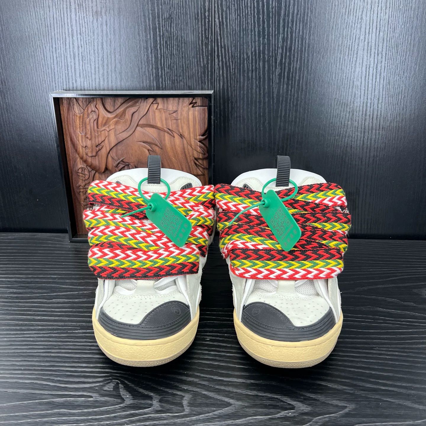 Lanvin Lanvin White Bread Shoes Size US 7 / EU 40 - 2 Thumbnail