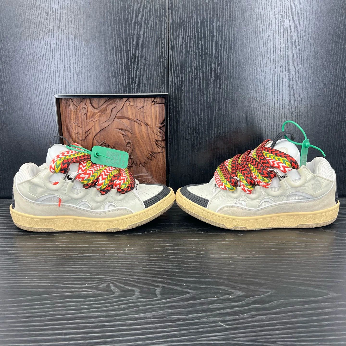 Lanvin Lanvin White Bread Shoes Size US 7 / EU 40 - 7 Thumbnail