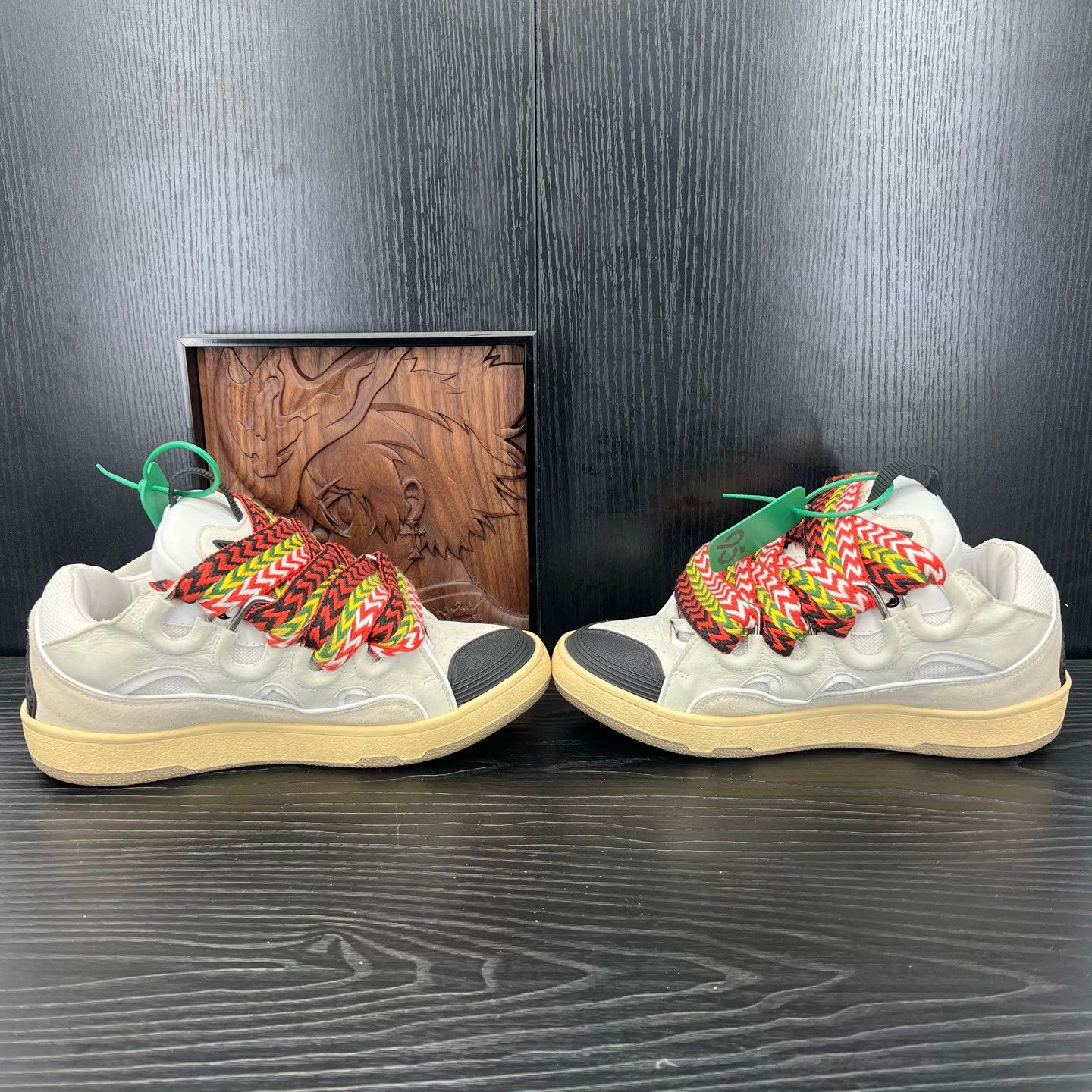 Lanvin Lanvin White Bread Shoes Size US 7 / EU 40 - 6 Thumbnail