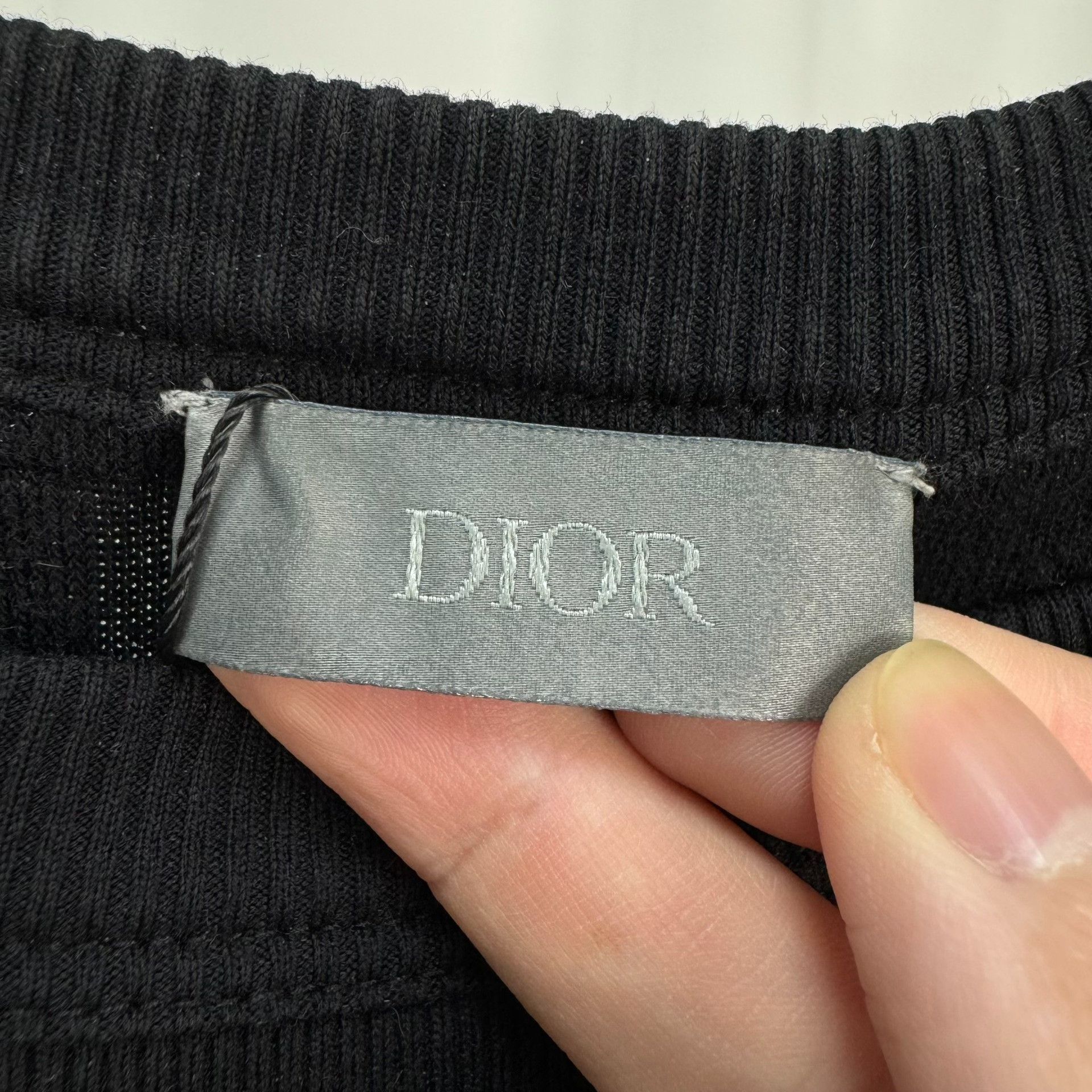 Dior Dior Black Monogram Terry Short-Sleeve Size US M / EU 48-50 / 2 - 5 Thumbnail