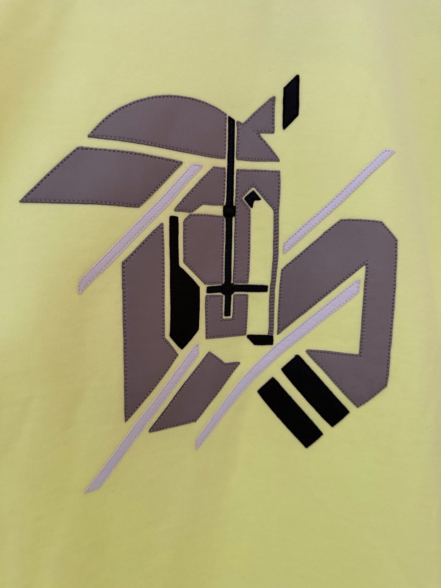 Hermes Hermes Men's Yellow Logo Sweatshirt Size US S / EU 44-46 / 1 - 4 Thumbnail