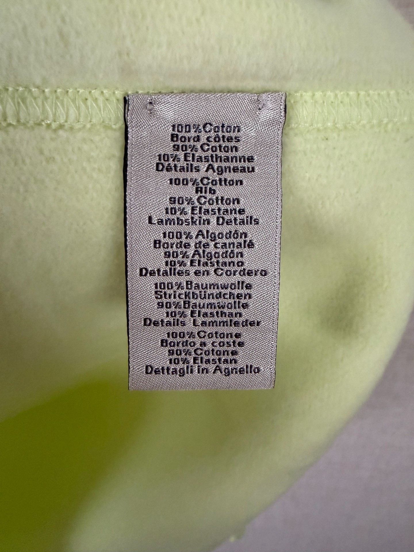Hermes Hermes Men's Yellow Logo Sweatshirt Size US S / EU 44-46 / 1 - 6 Thumbnail