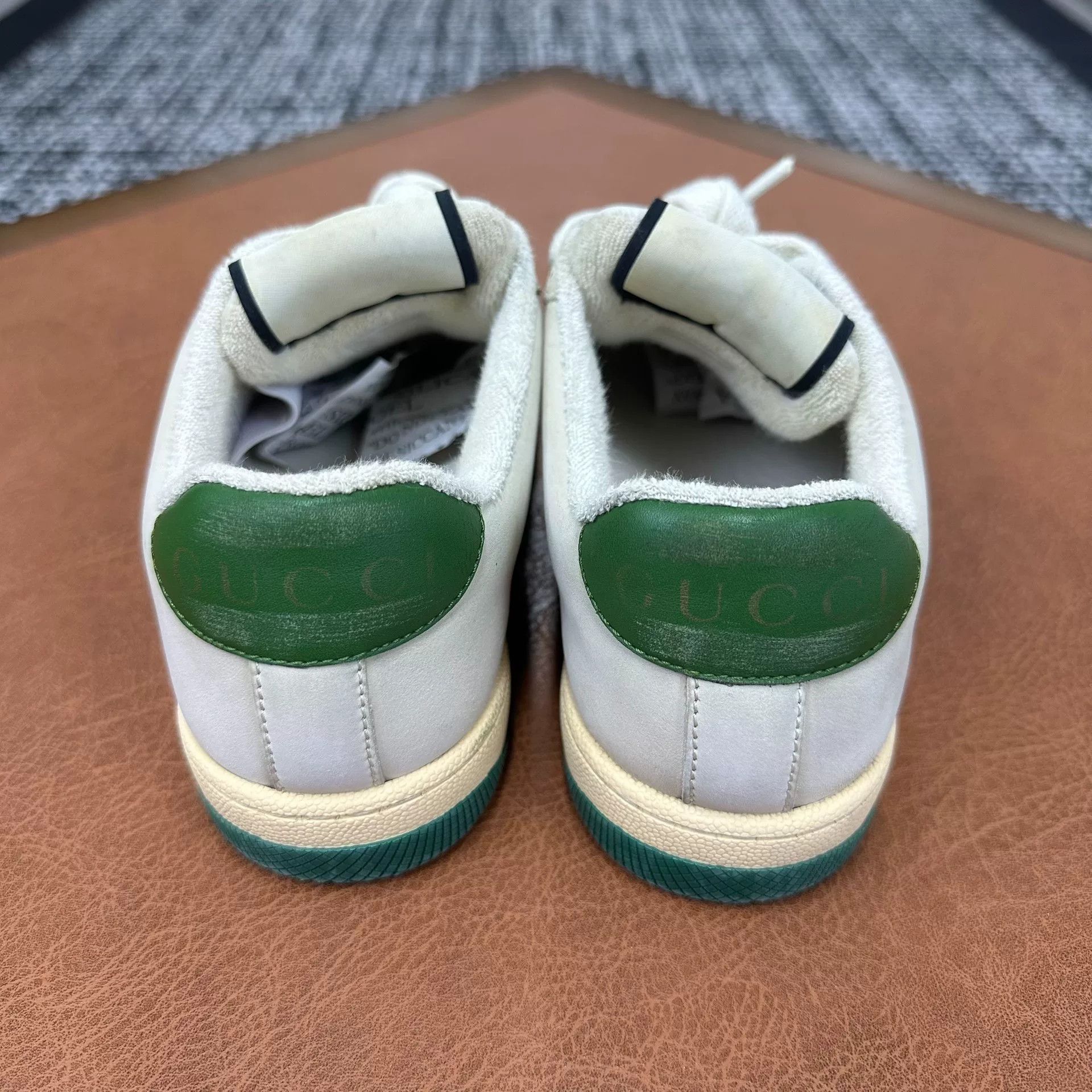 Gucci Gucci Green Lowtop Sneakers it_34-5 Women Size US 4.5 / IT 34.5 - 3 Thumbnail