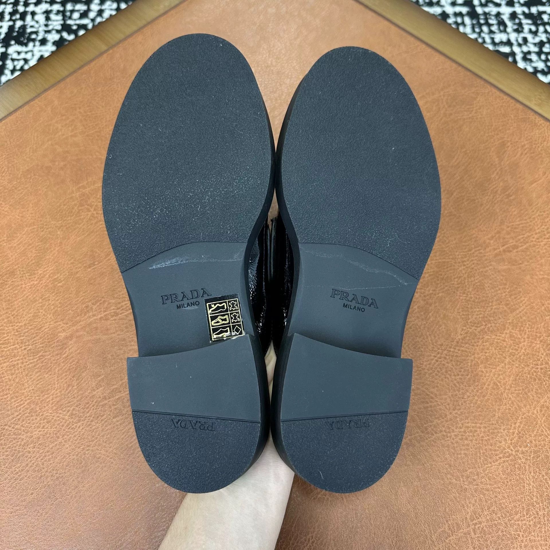 Prada Prada Patent Sandals it_37-5 Women Size US 7.5 / IT 37.5 - 7 Thumbnail