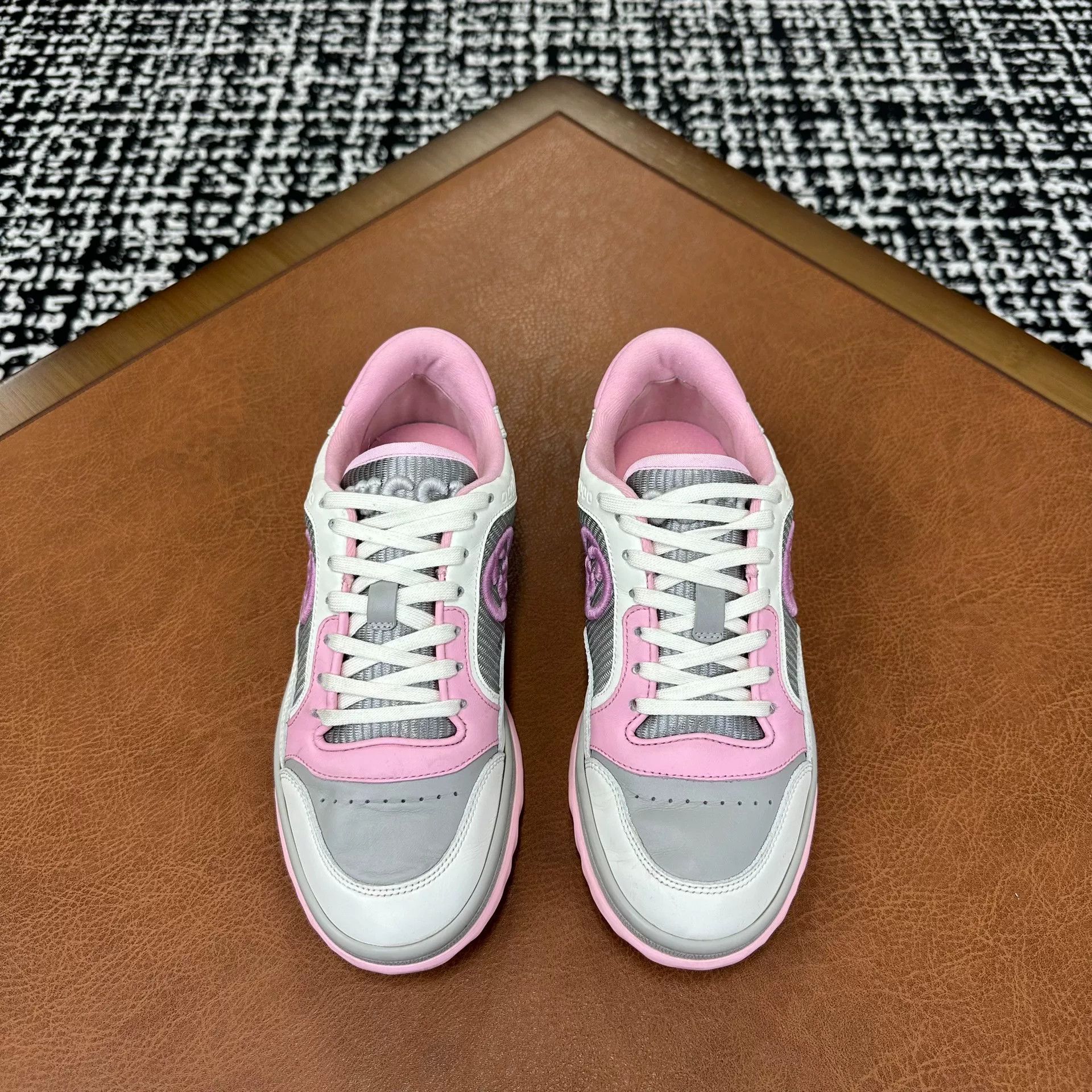 Gucci Gucci Casual Pink Lowtop Sneakers it_35-5 Women Size US 5.5 / IT 35.5 - 2 Thumbnail