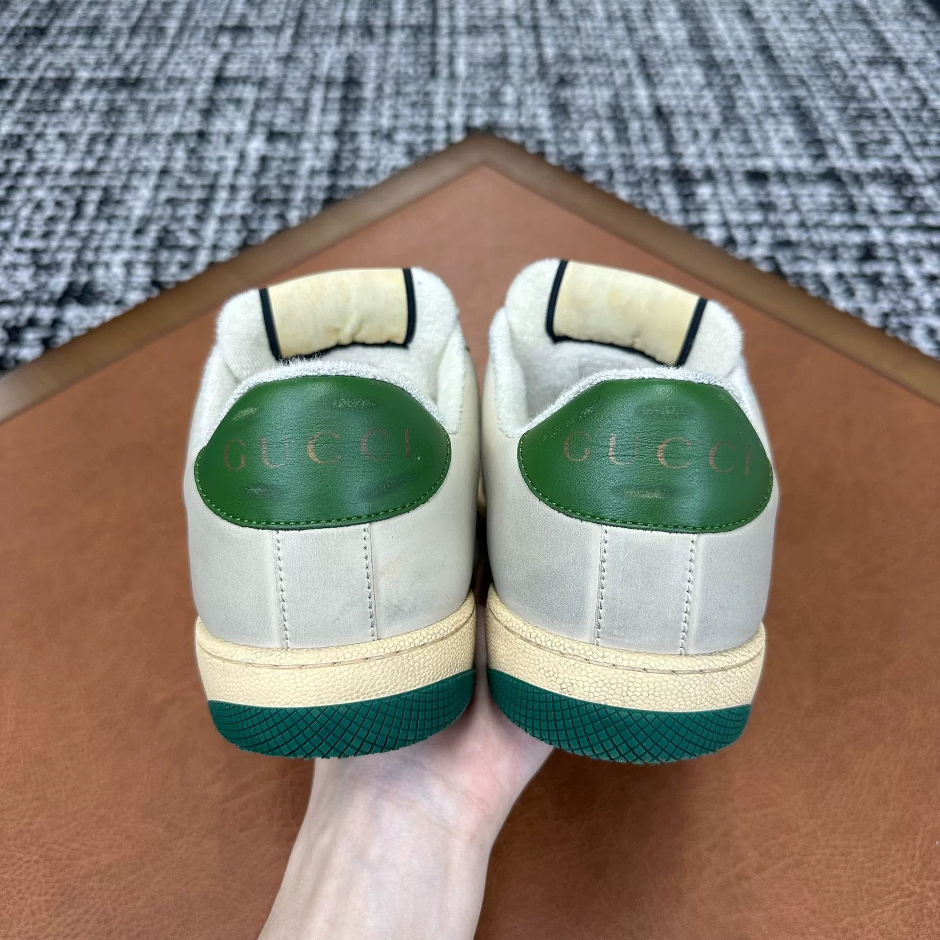 Gucci Gucci Green Lowtop Sneakers 7 Men Size US 7 / EU 40 - 3 Thumbnail