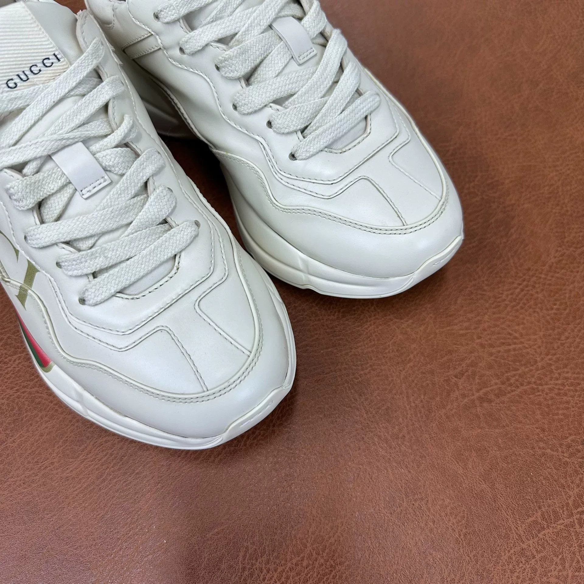 Gucci Gucci Printed Lowtop Sneakers it_35-5 Women Size US 5.5 / IT 35.5 - 5 Thumbnail