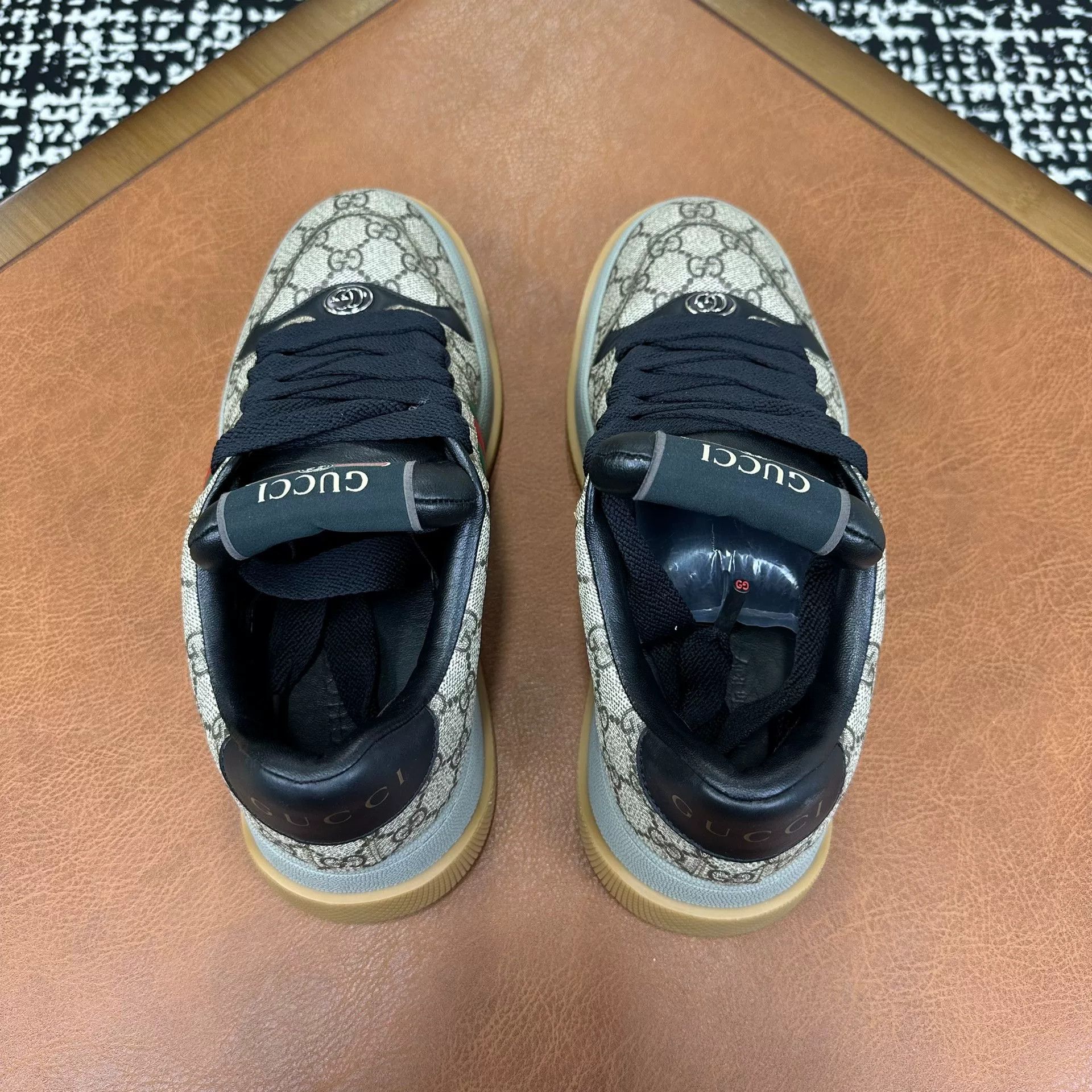 Gucci Gucci Brown Lowtop Sneakers 9 Men Size US 9 / EU 42 - 3 Thumbnail
