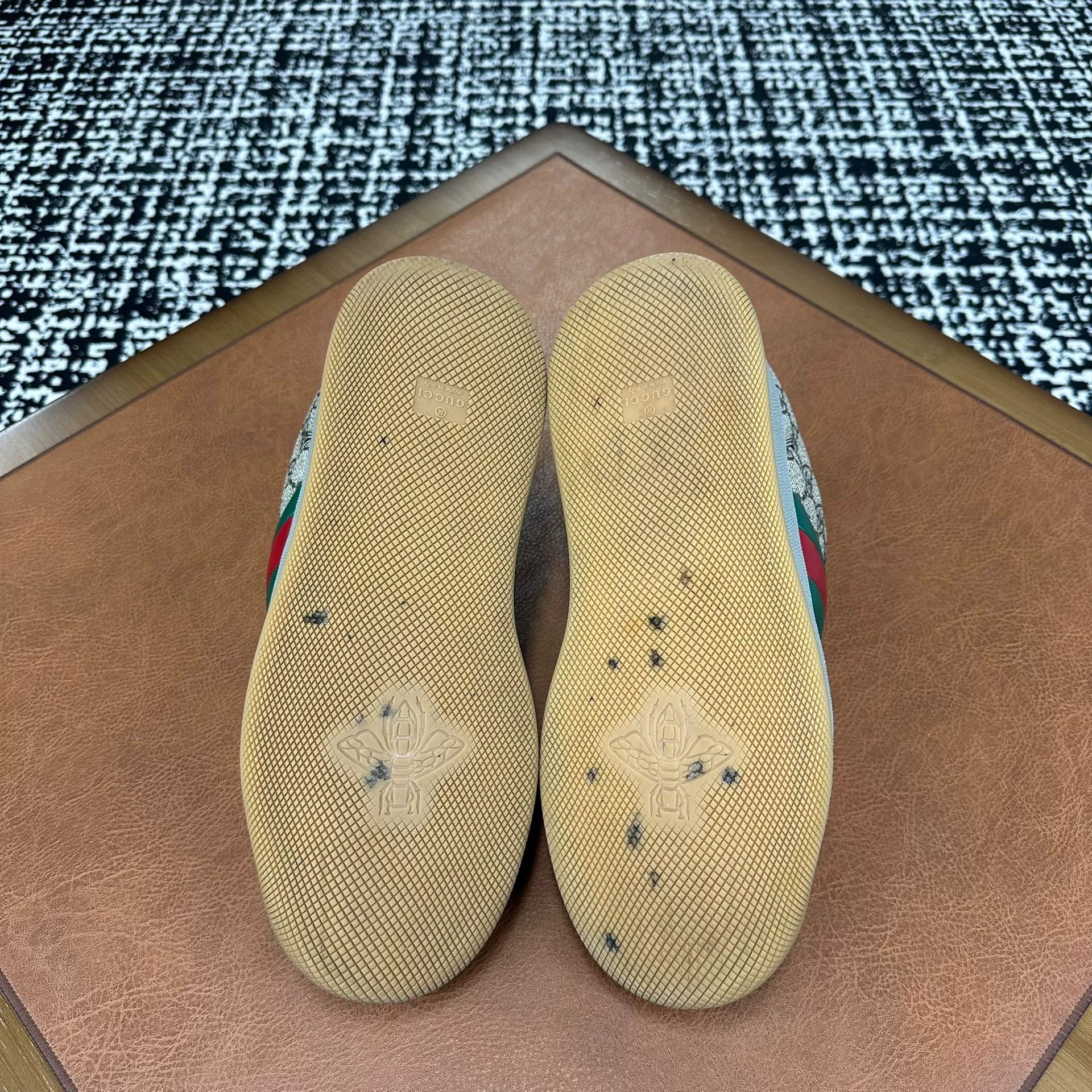 Gucci Gucci Brown Lowtop Sneakers 9 Men Size US 9 / EU 42 - 7 Thumbnail